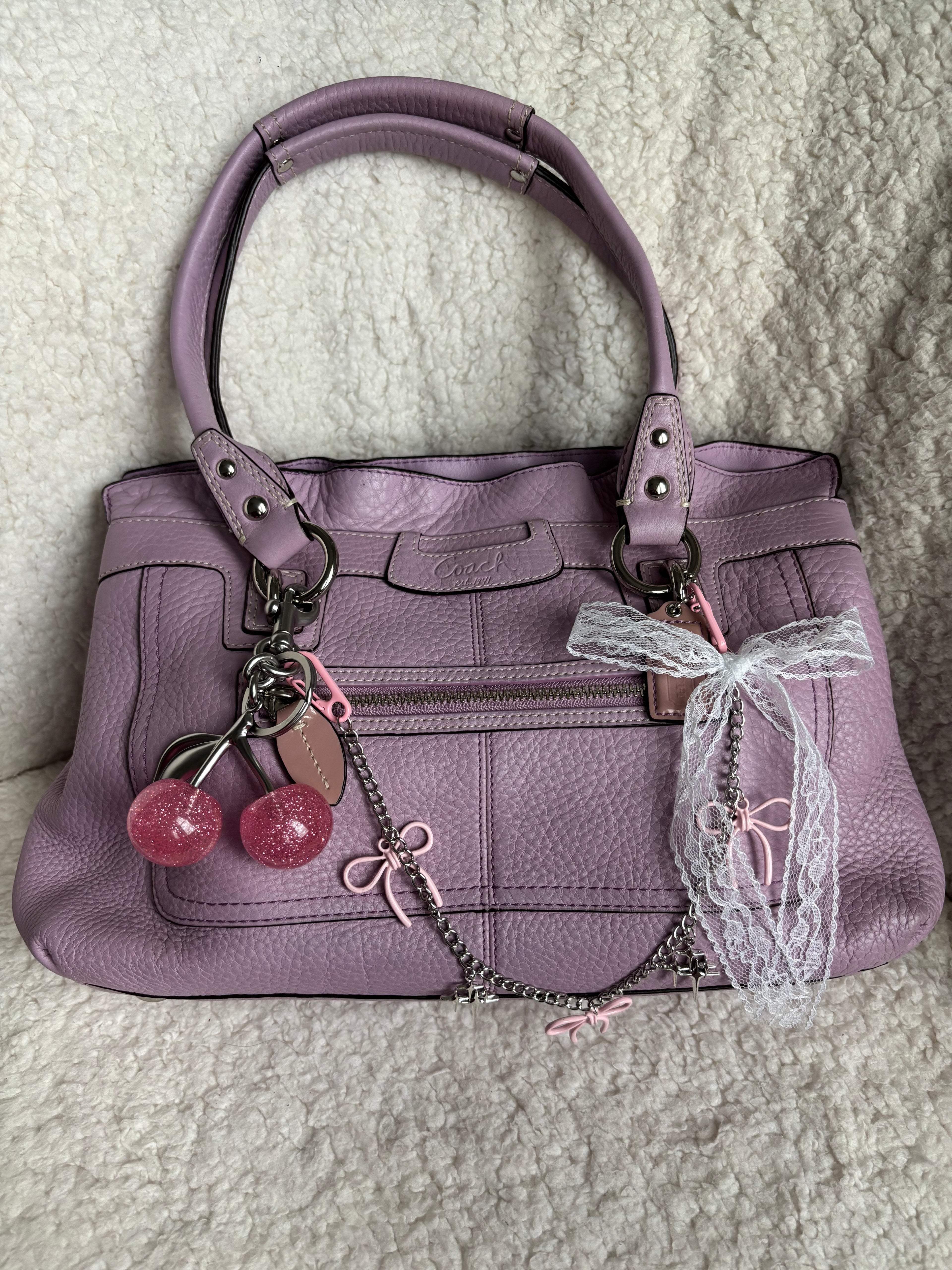 Y2K Coach Lilac Penelope Shoulder Bag