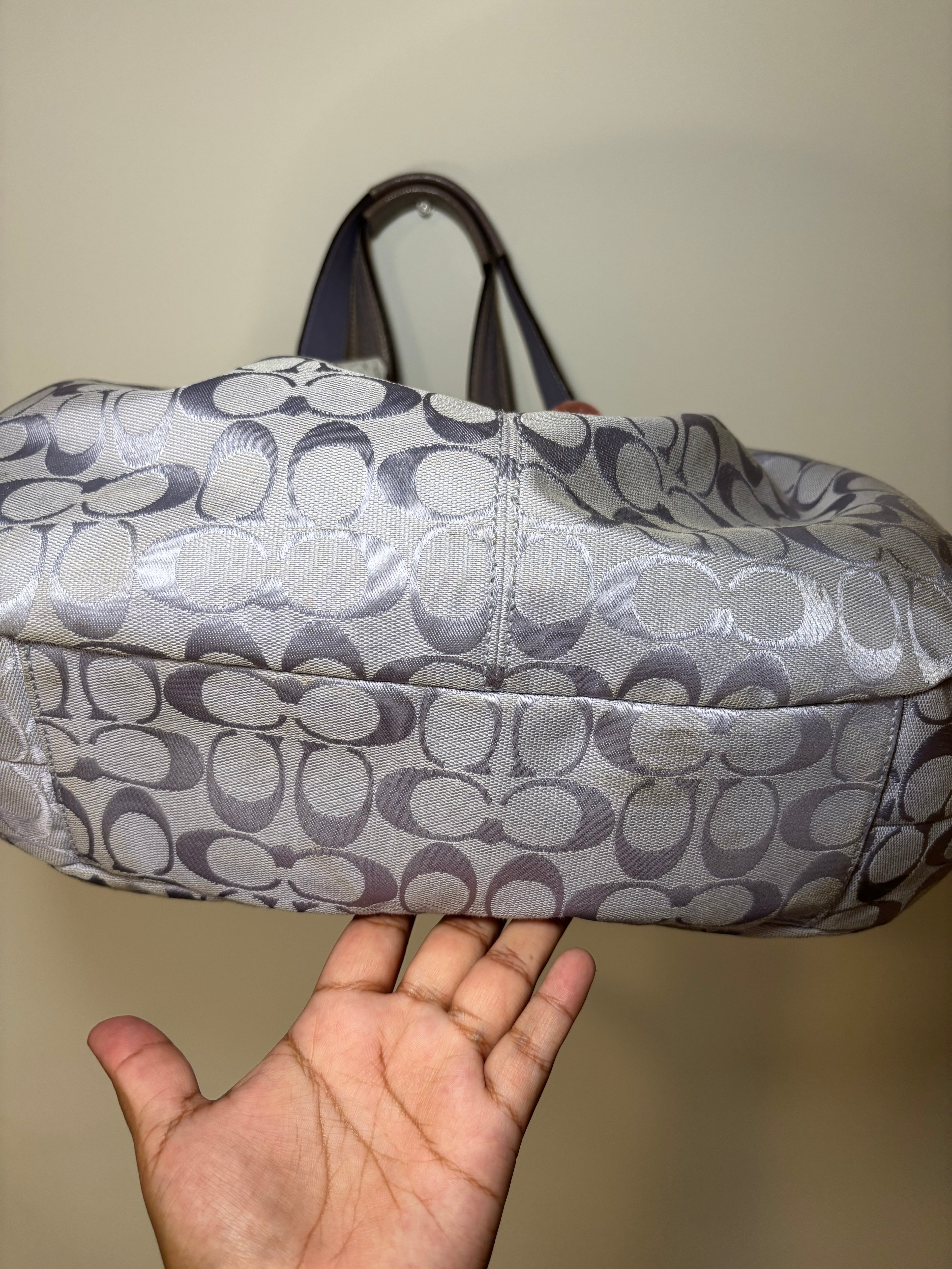 Coach Soho Purple Shoulder Bag and Wallet