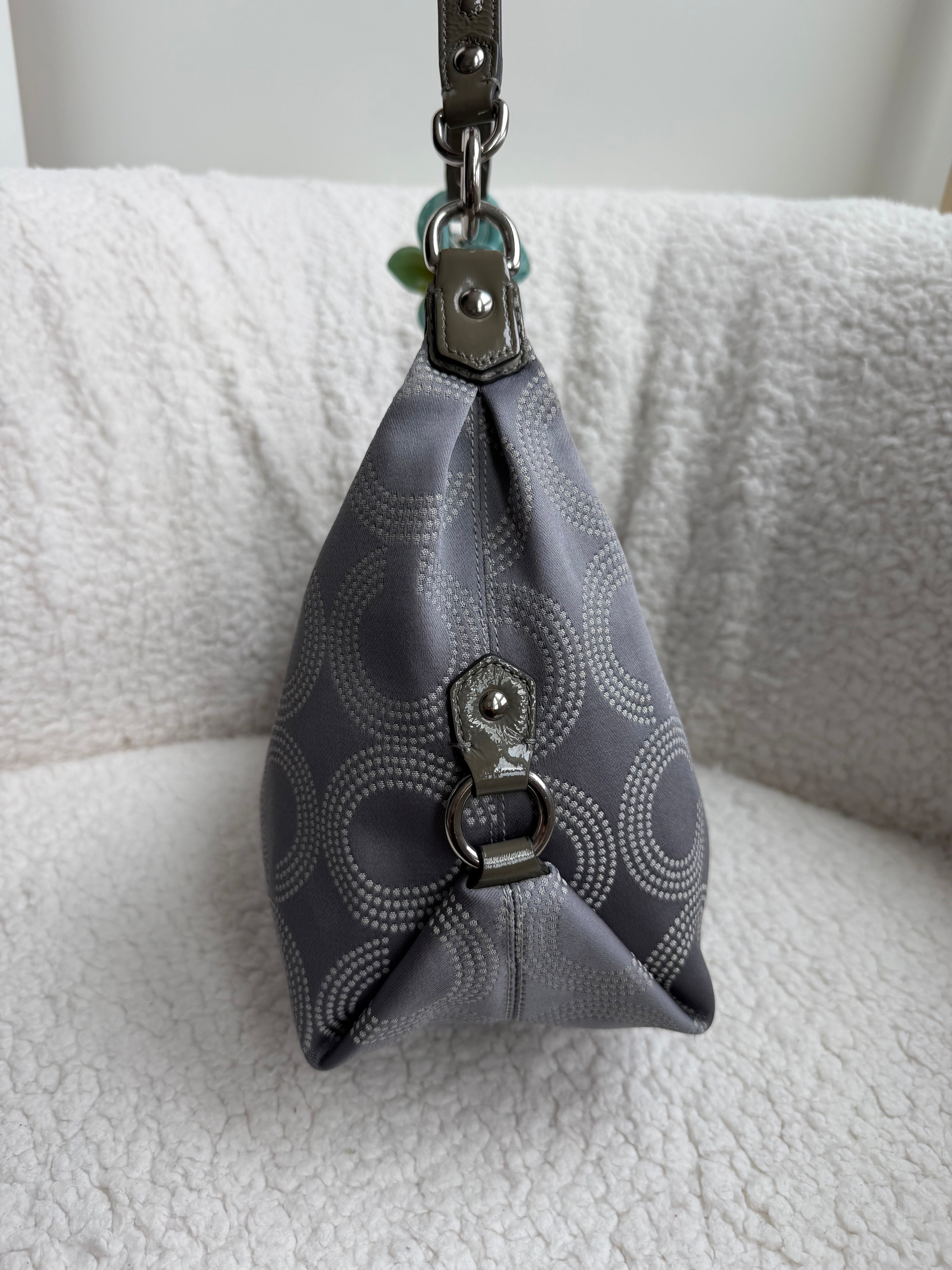 Coach Ashley Grey Shoulder Bag