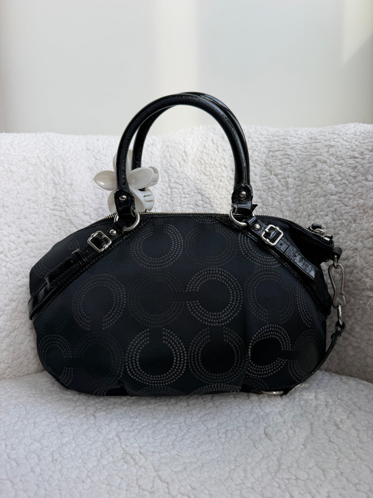 Coach Ashley Black Satchel
