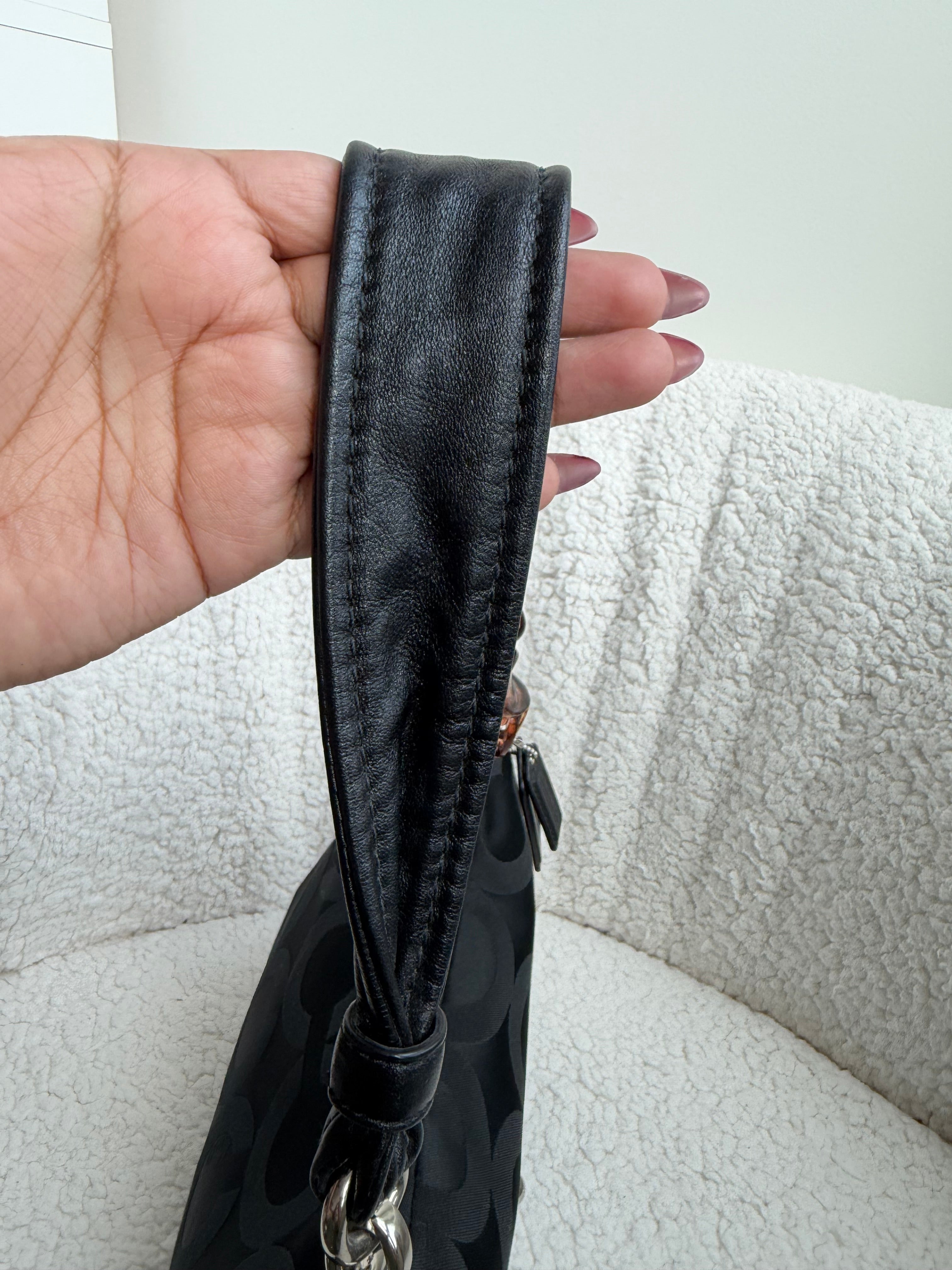 Coach Kirsten Black Shoulder Bag