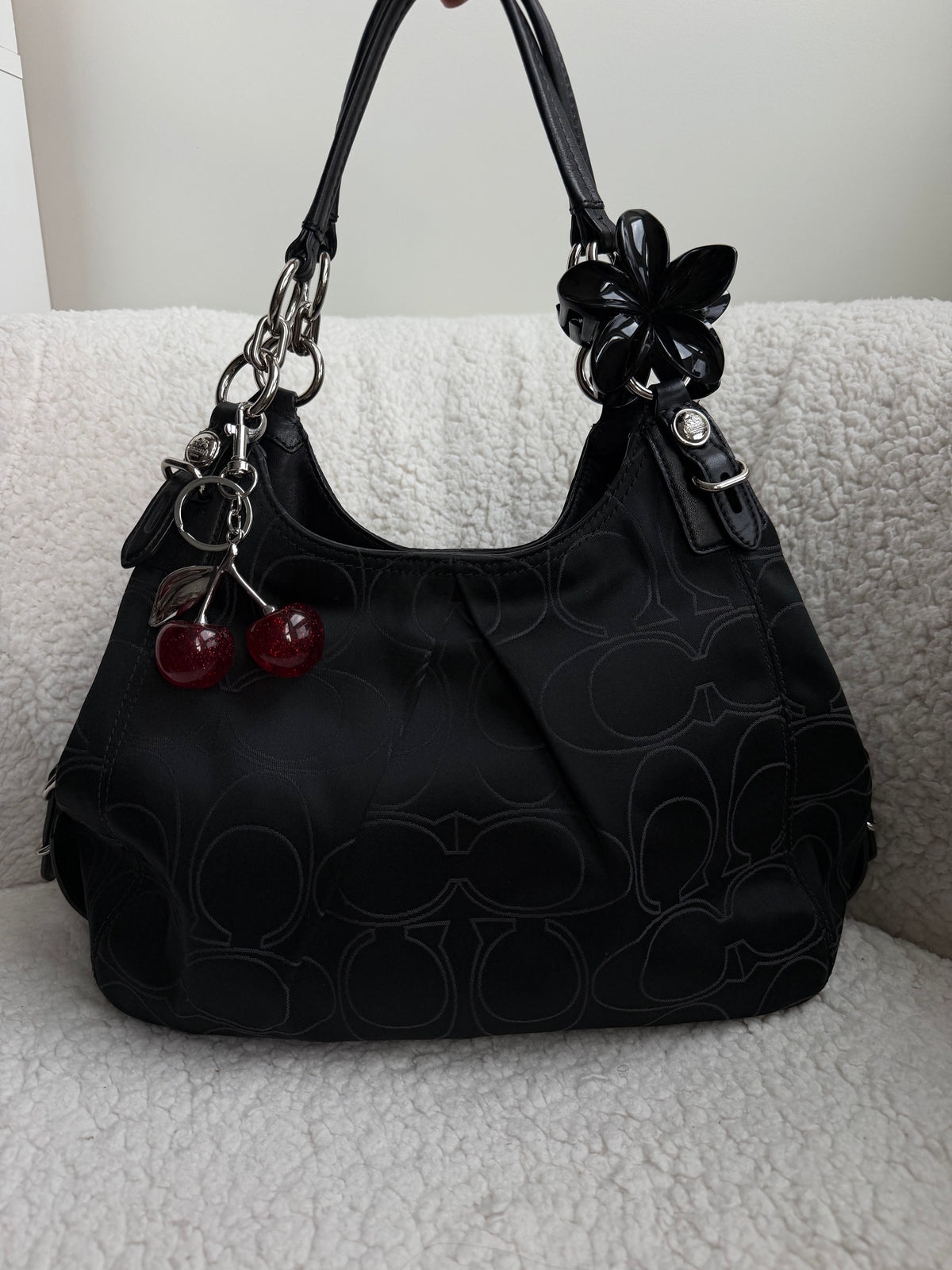 Coach Maggie Black Shoulder Bag