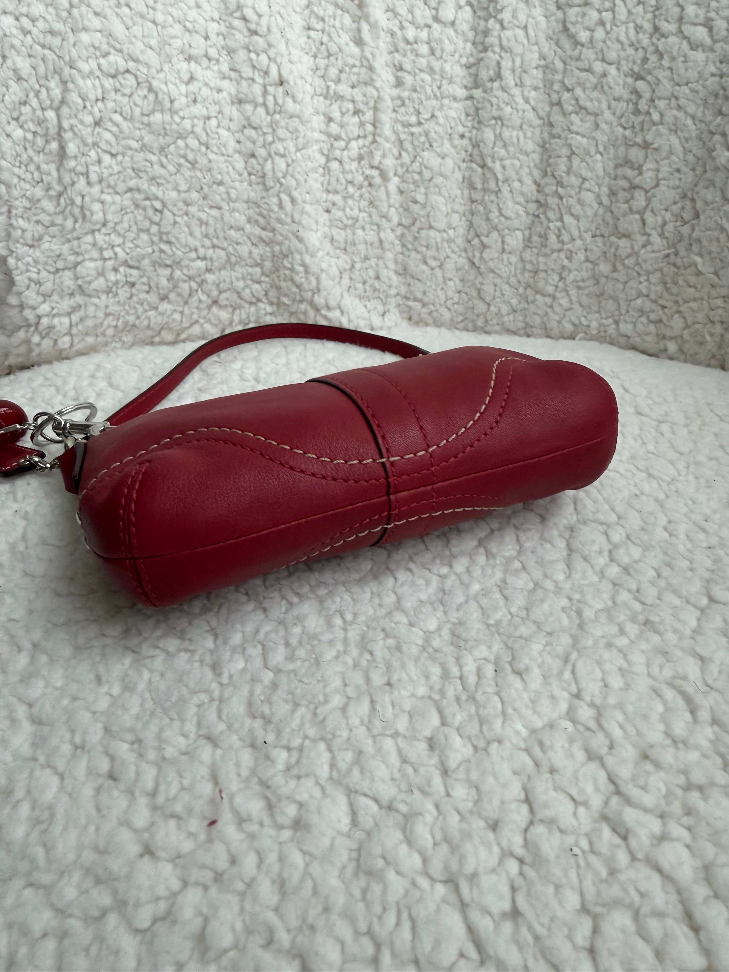 Coach Cherry Red Mini Bag
