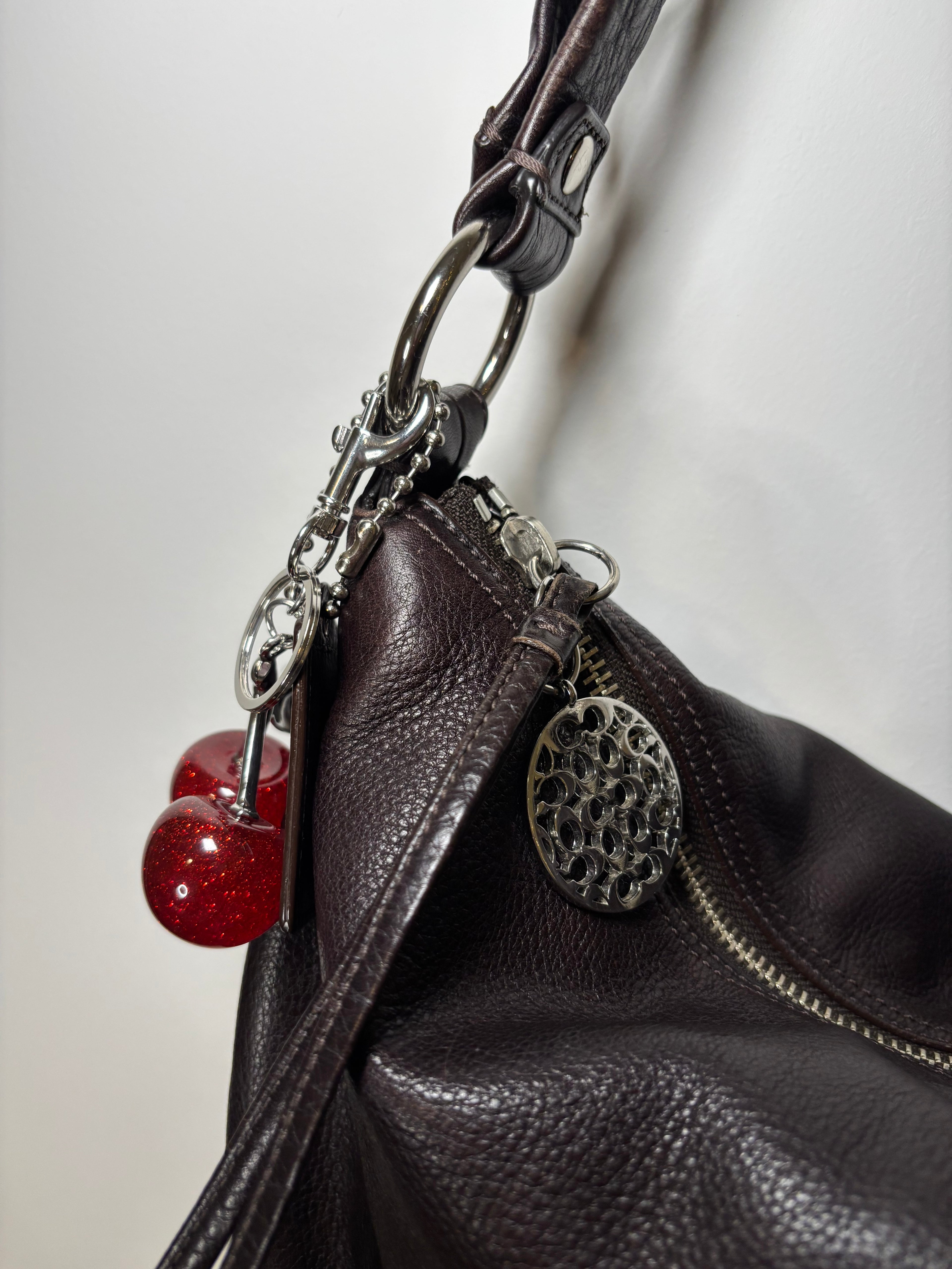 Coach Brown Leather Hobo