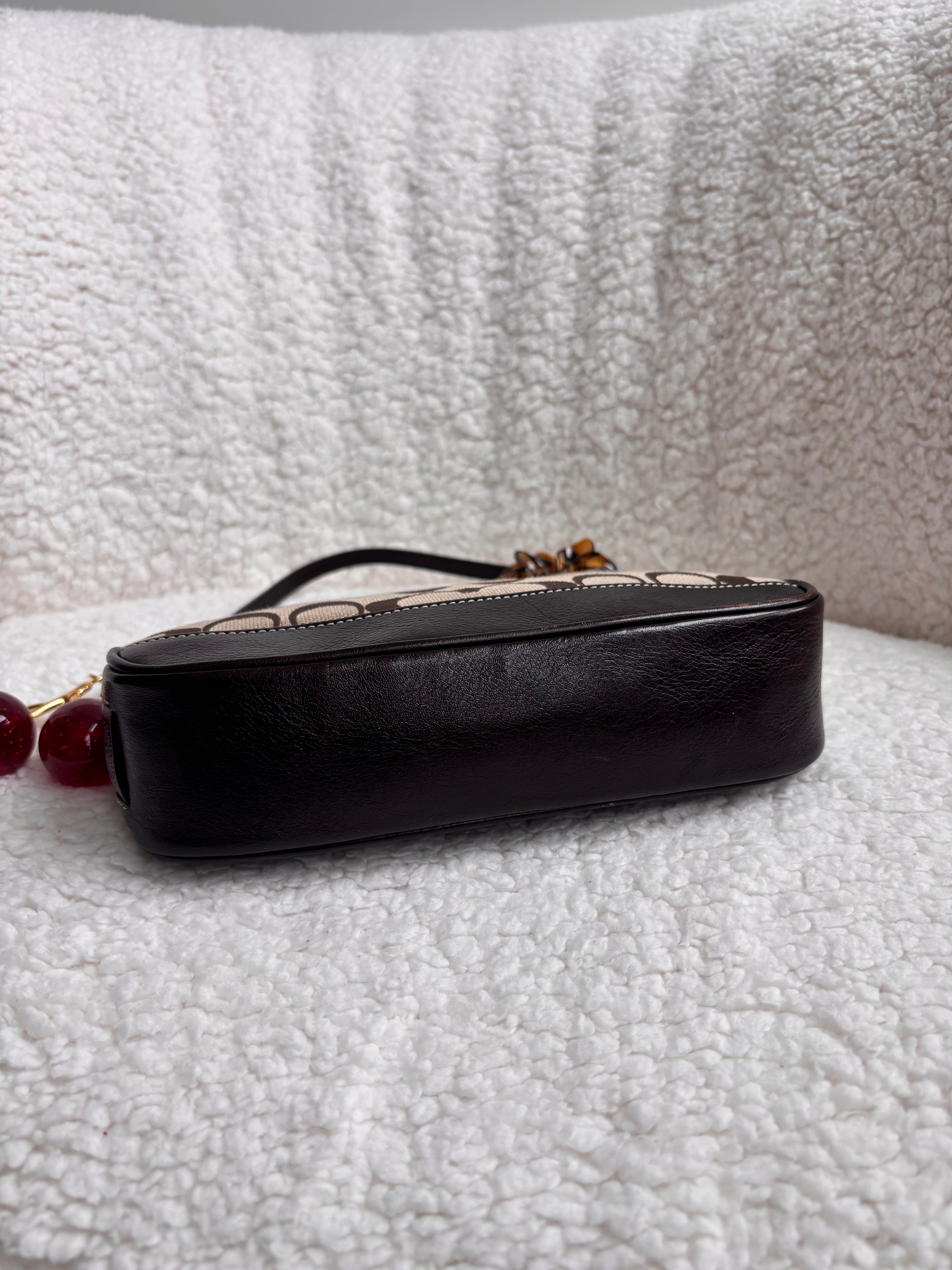 Coach Demi Bag Brown Signature
