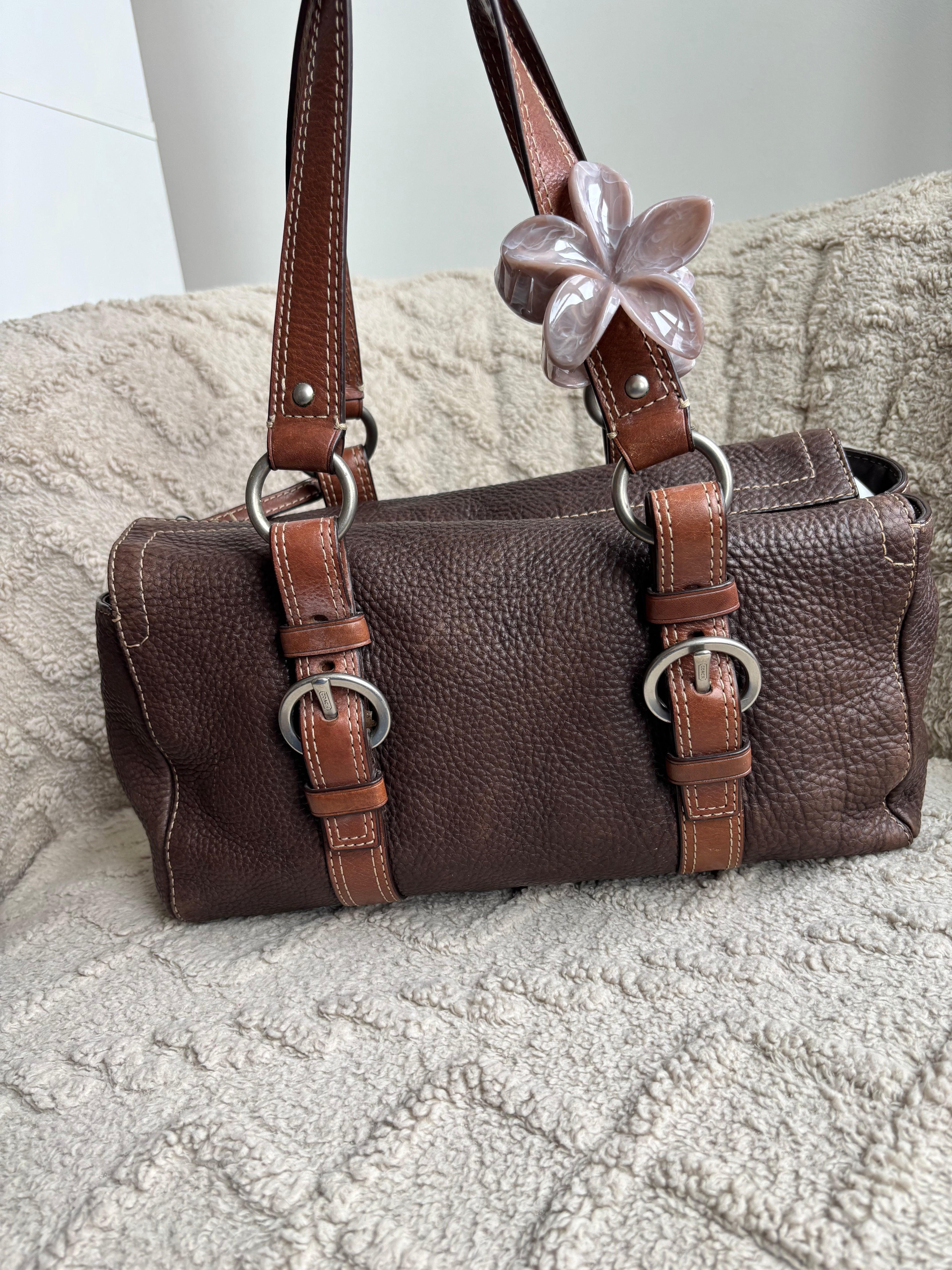 Y2K Coach Bowling Bag