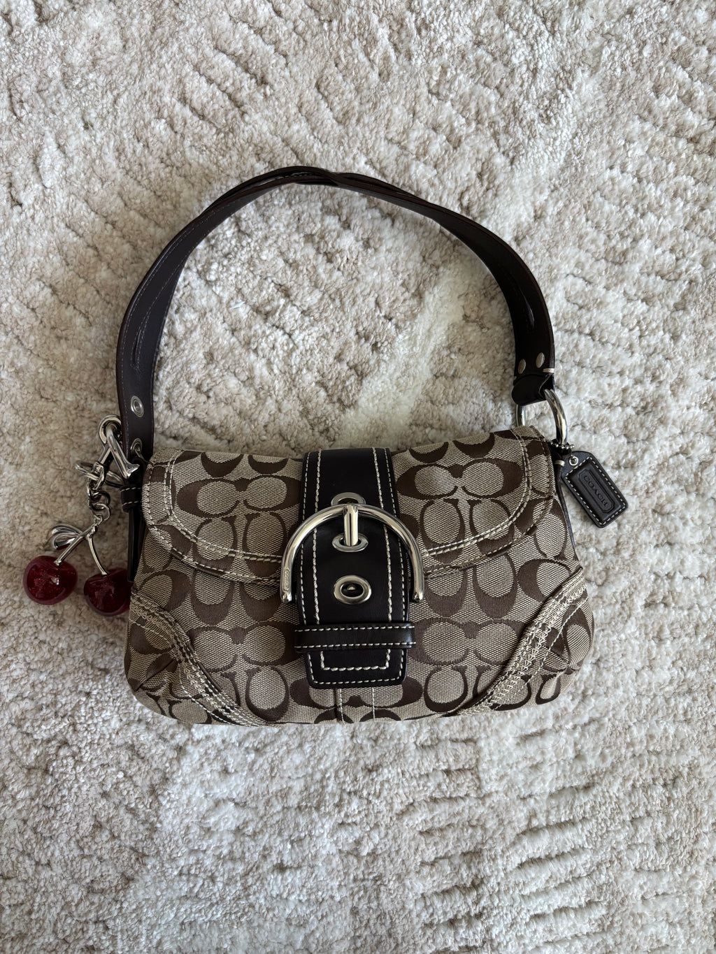 Coach Mini Soho Brown Signature