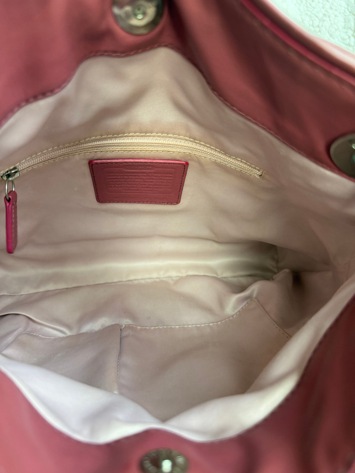 Coach Shoulder Bag Mauve