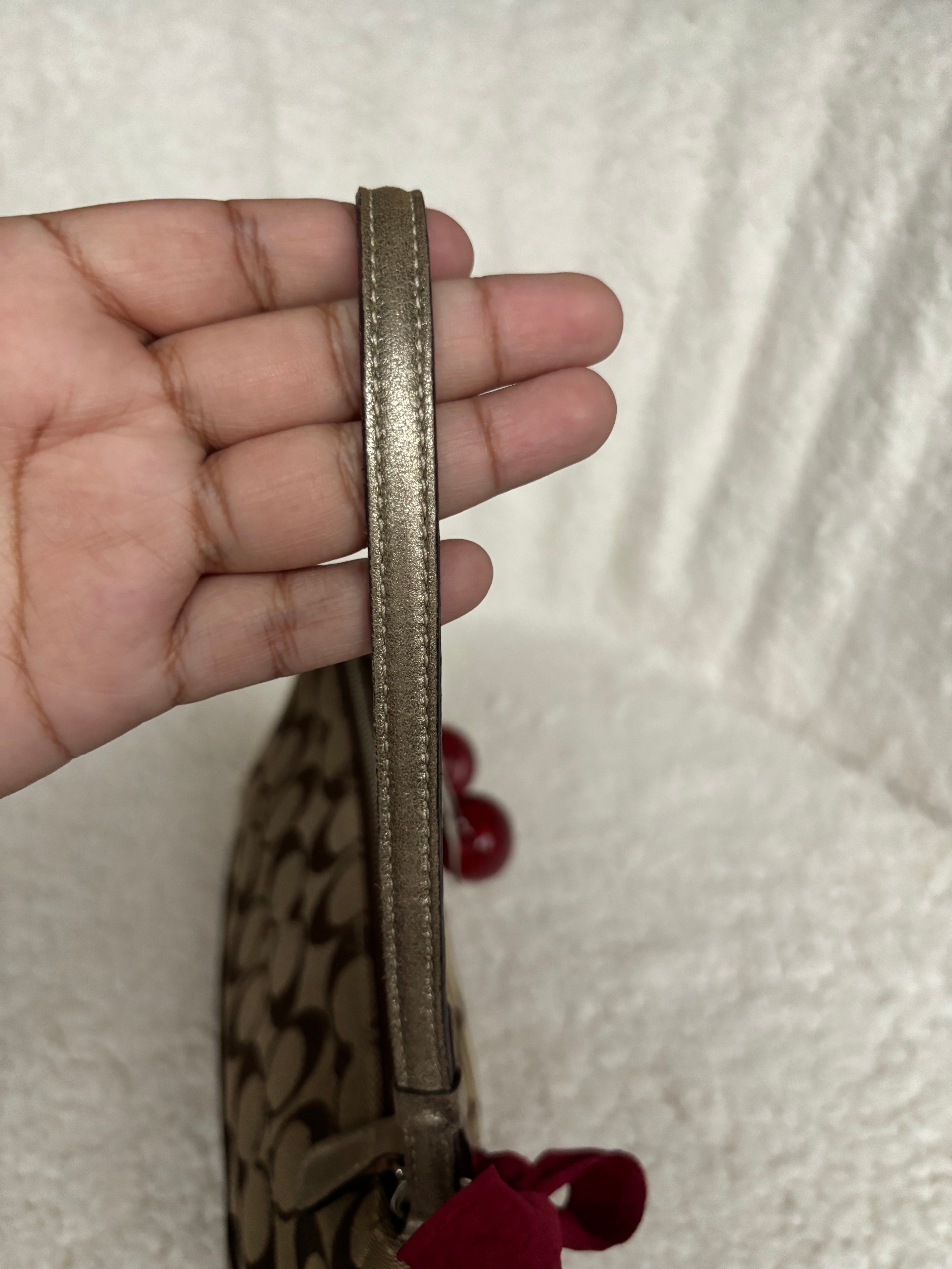 Coach Demi Bag Brown Signature