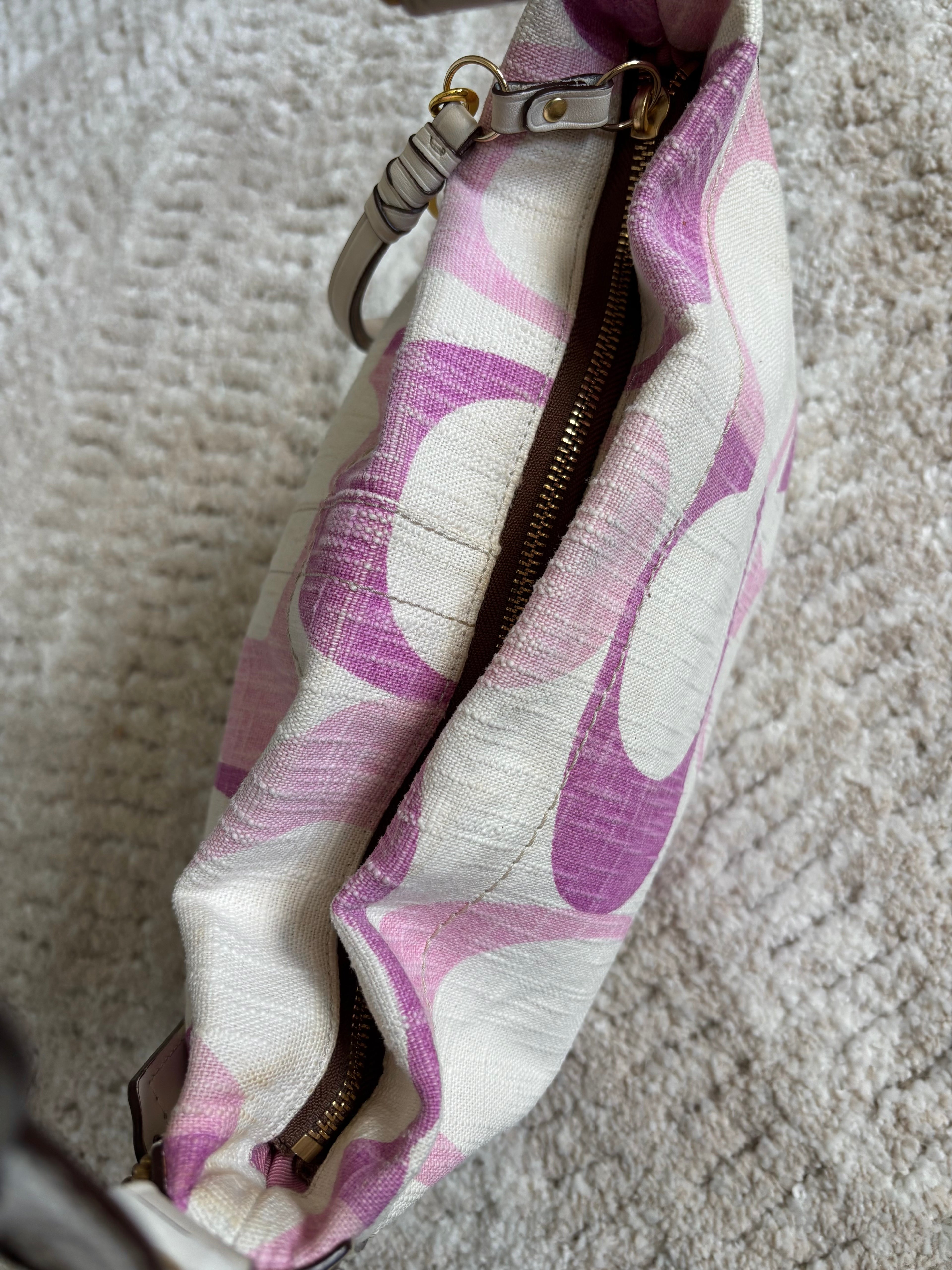 Coach Carly Pink Shoulder Bag