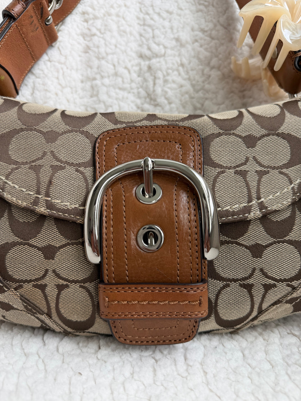 Coach Signature Brown Mini Soho