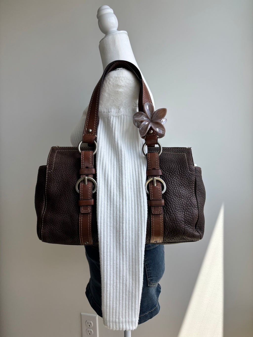 Y2K Coach Bowling Bag