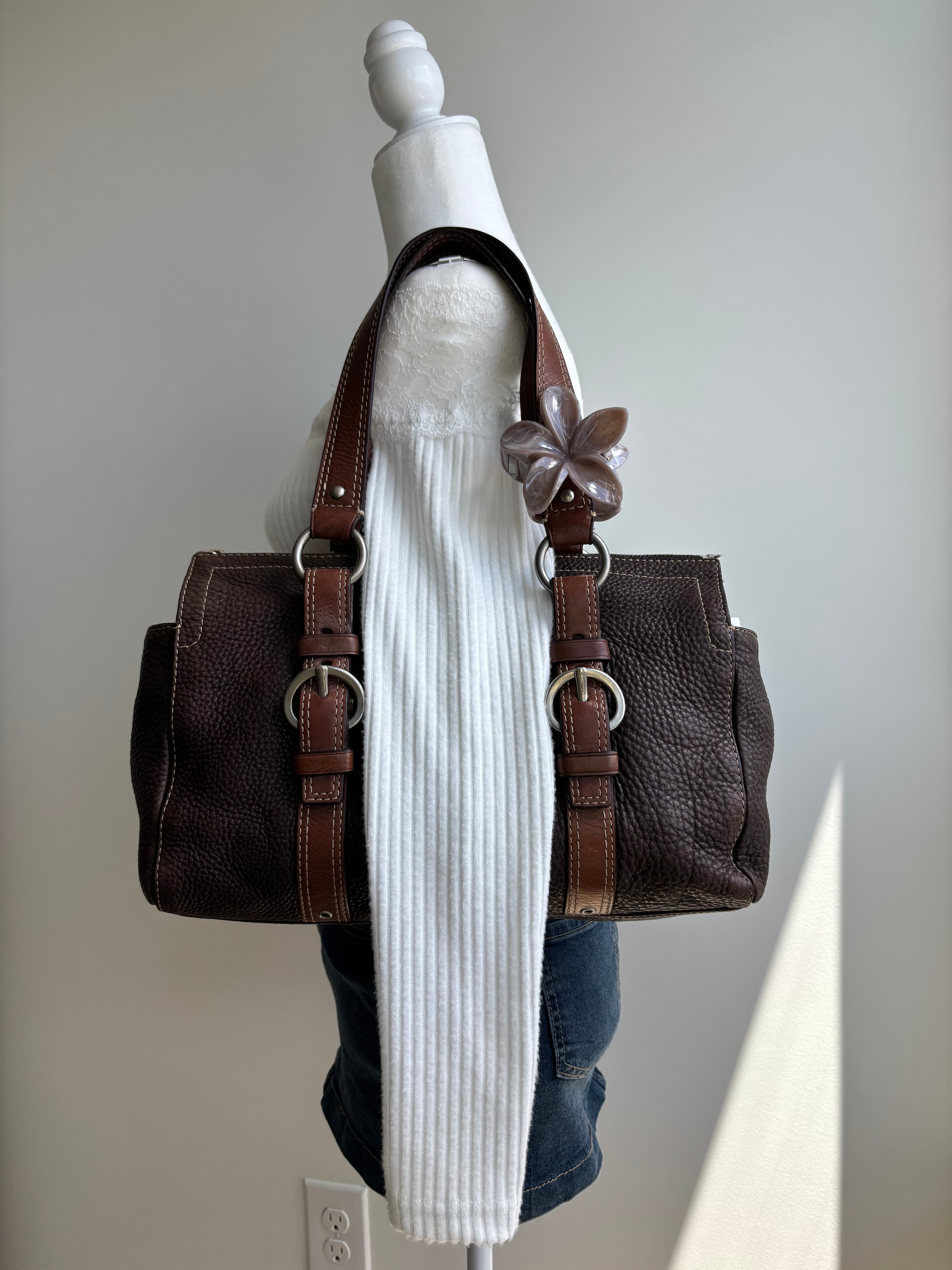 Y2K Coach Bowling Bag