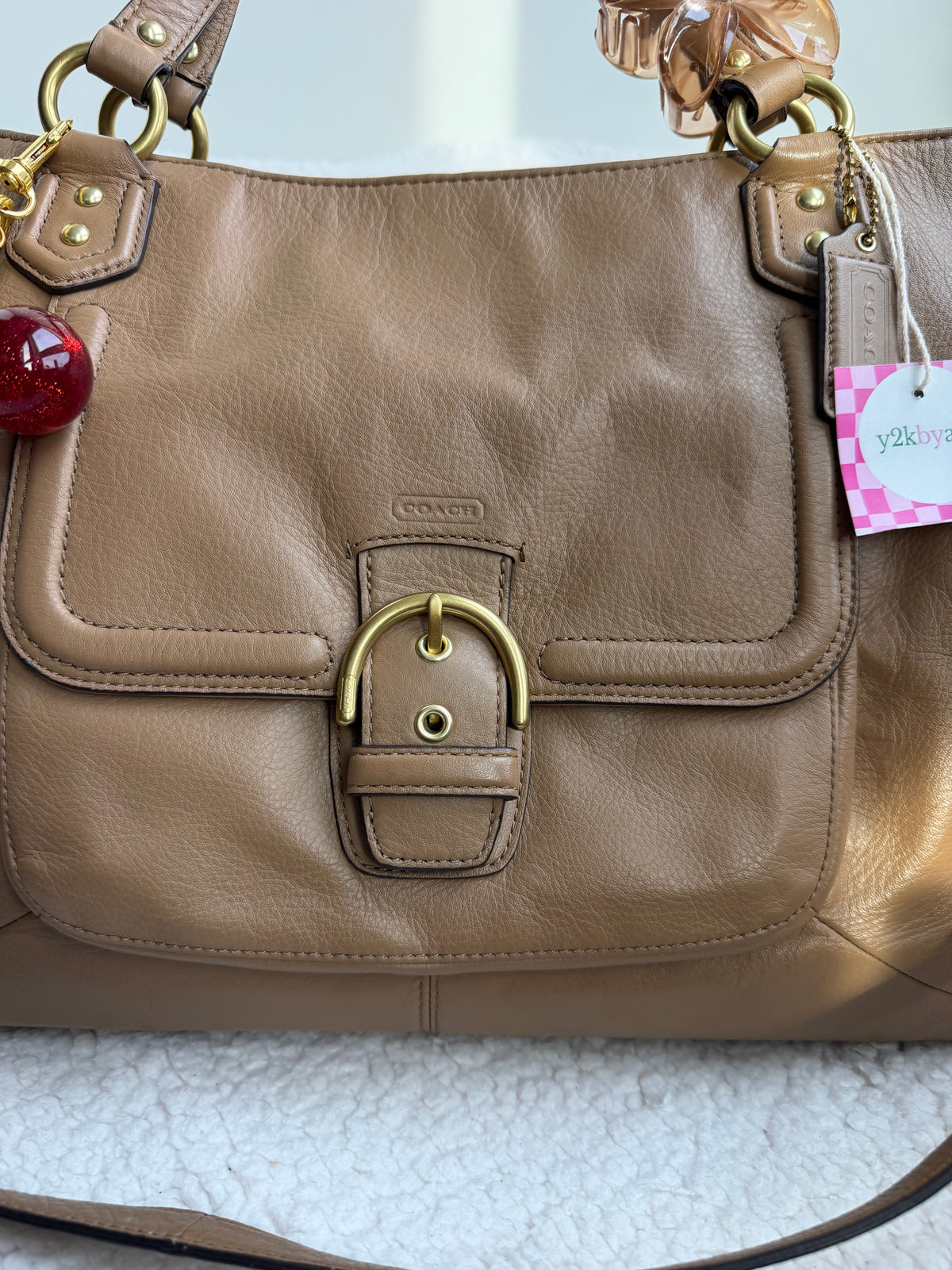 Coach Large Brown Satchel
