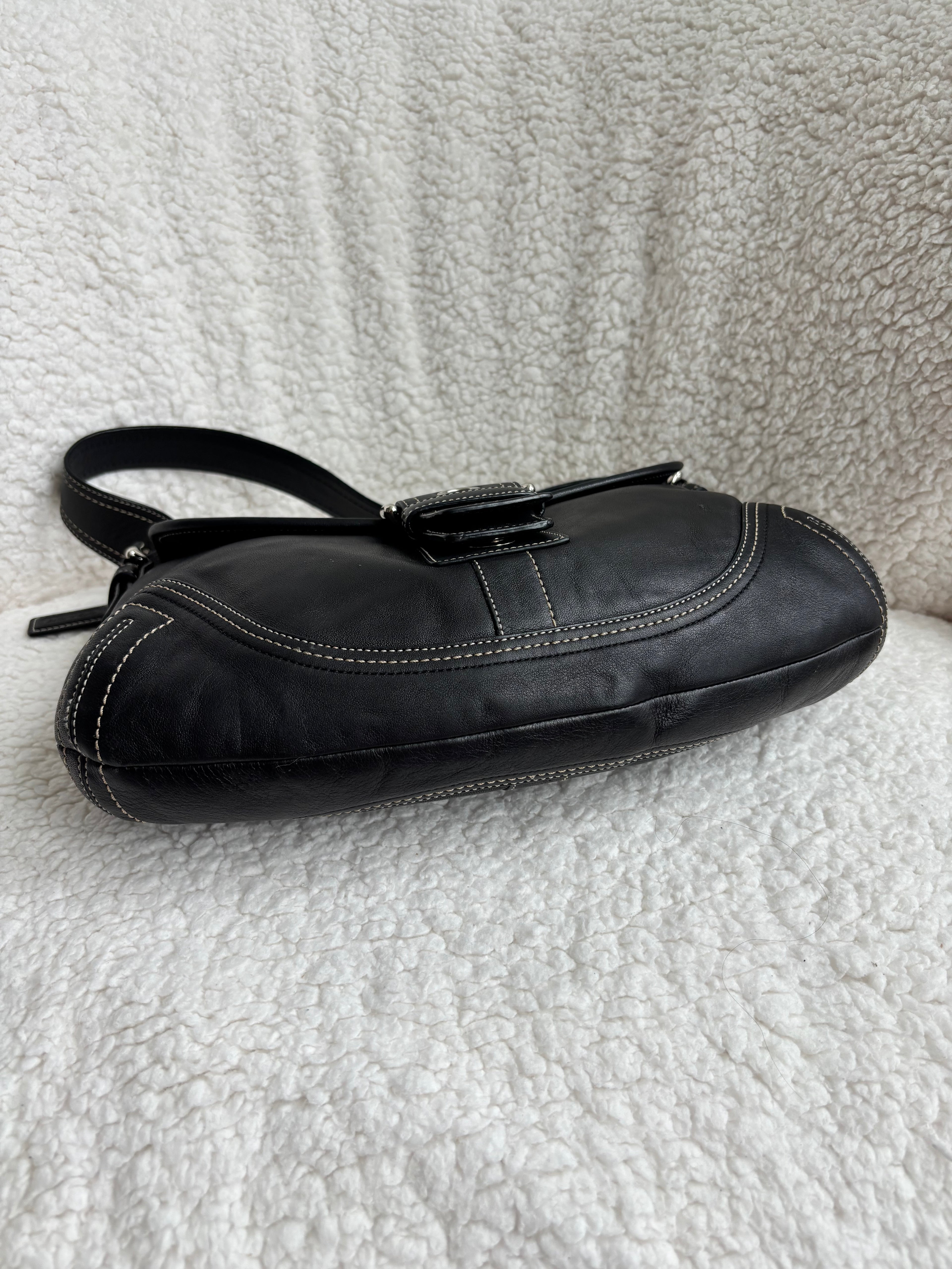 Coach Black Soho Large
