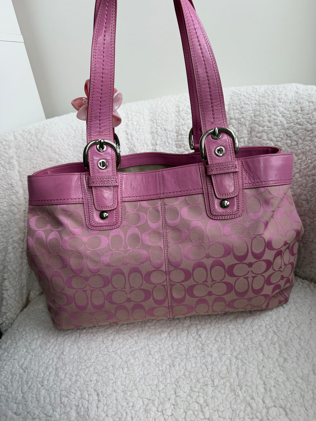 Coach Barbie Pink Shoulder Bag