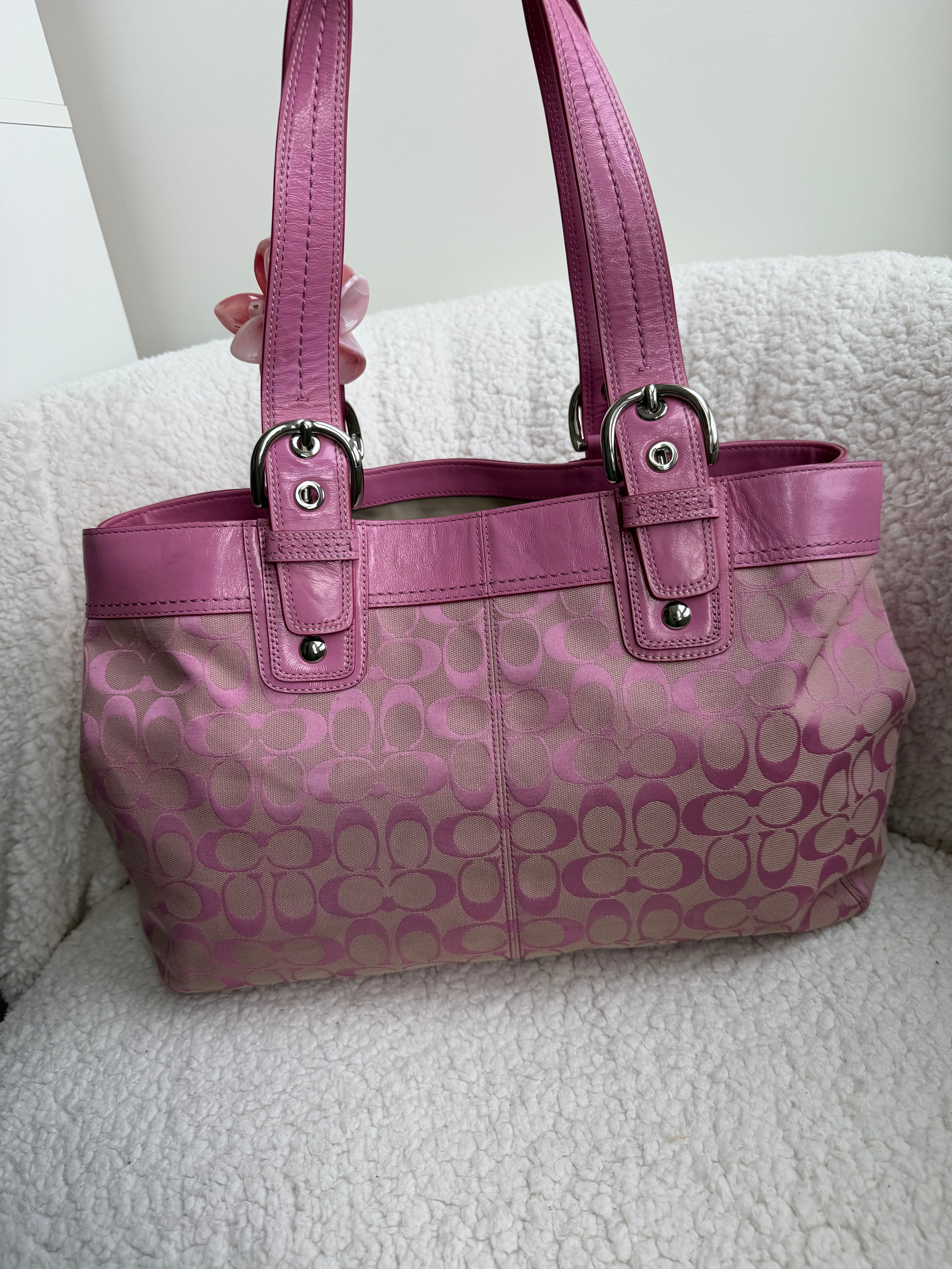 Coach Barbie Pink Shoulder Bag