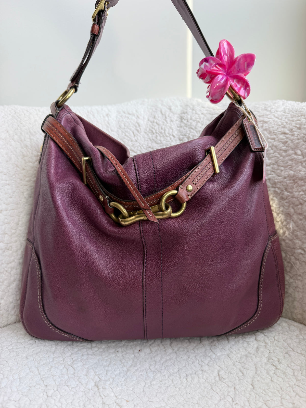 Coach Belted Shoulder Bag