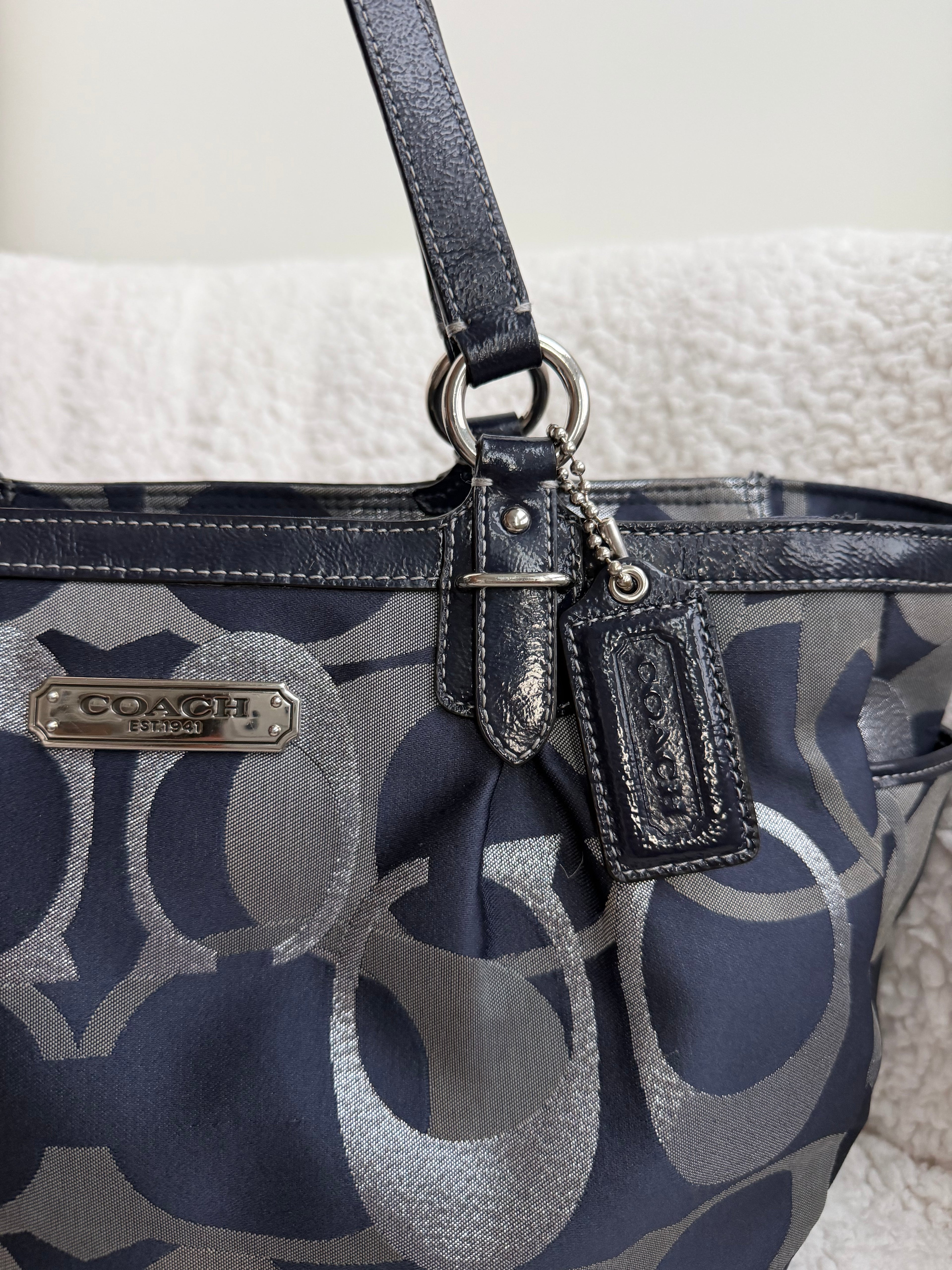 Coach Signature Tote Bag