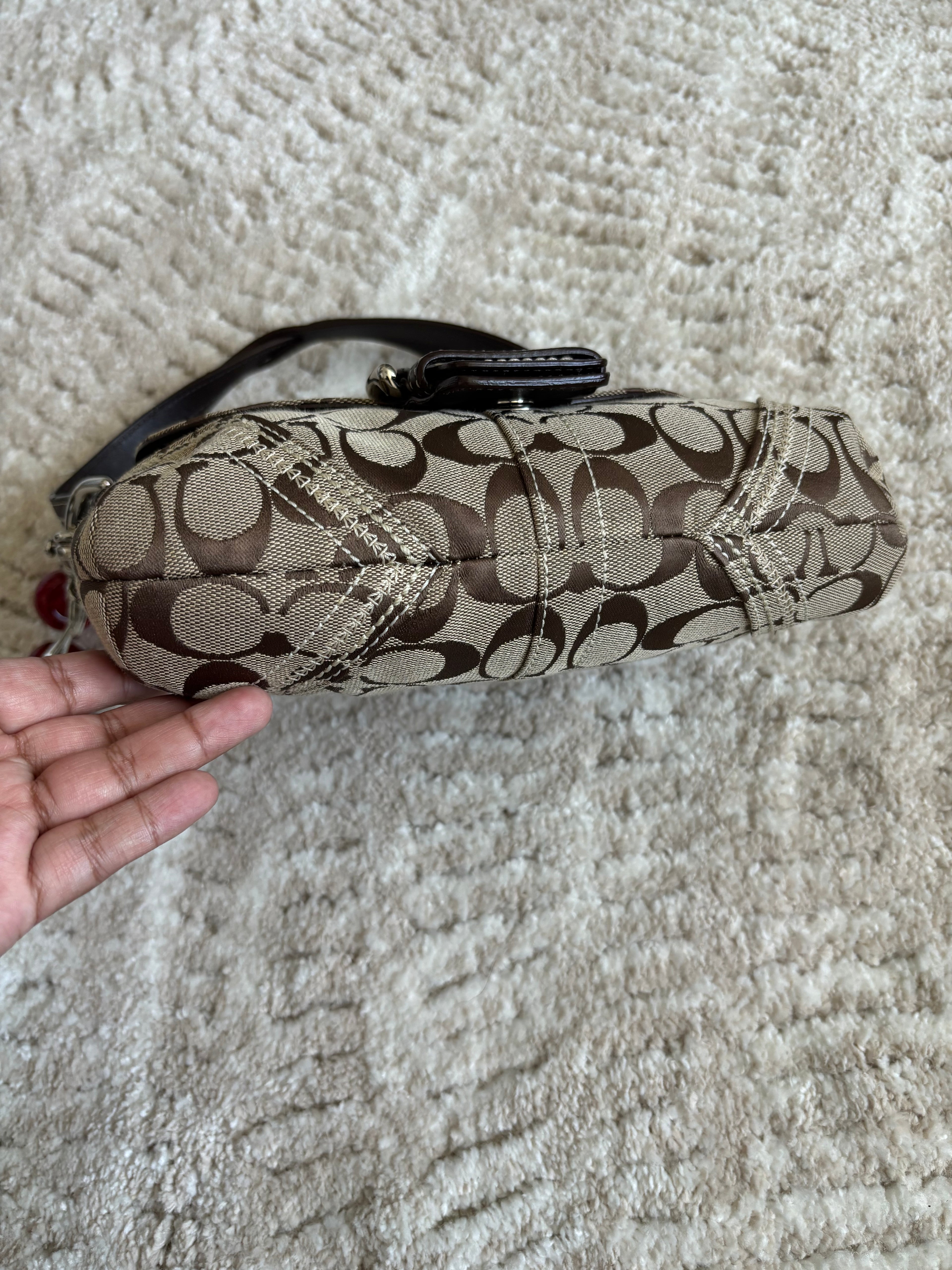 Coach Mini Soho Brown Signature