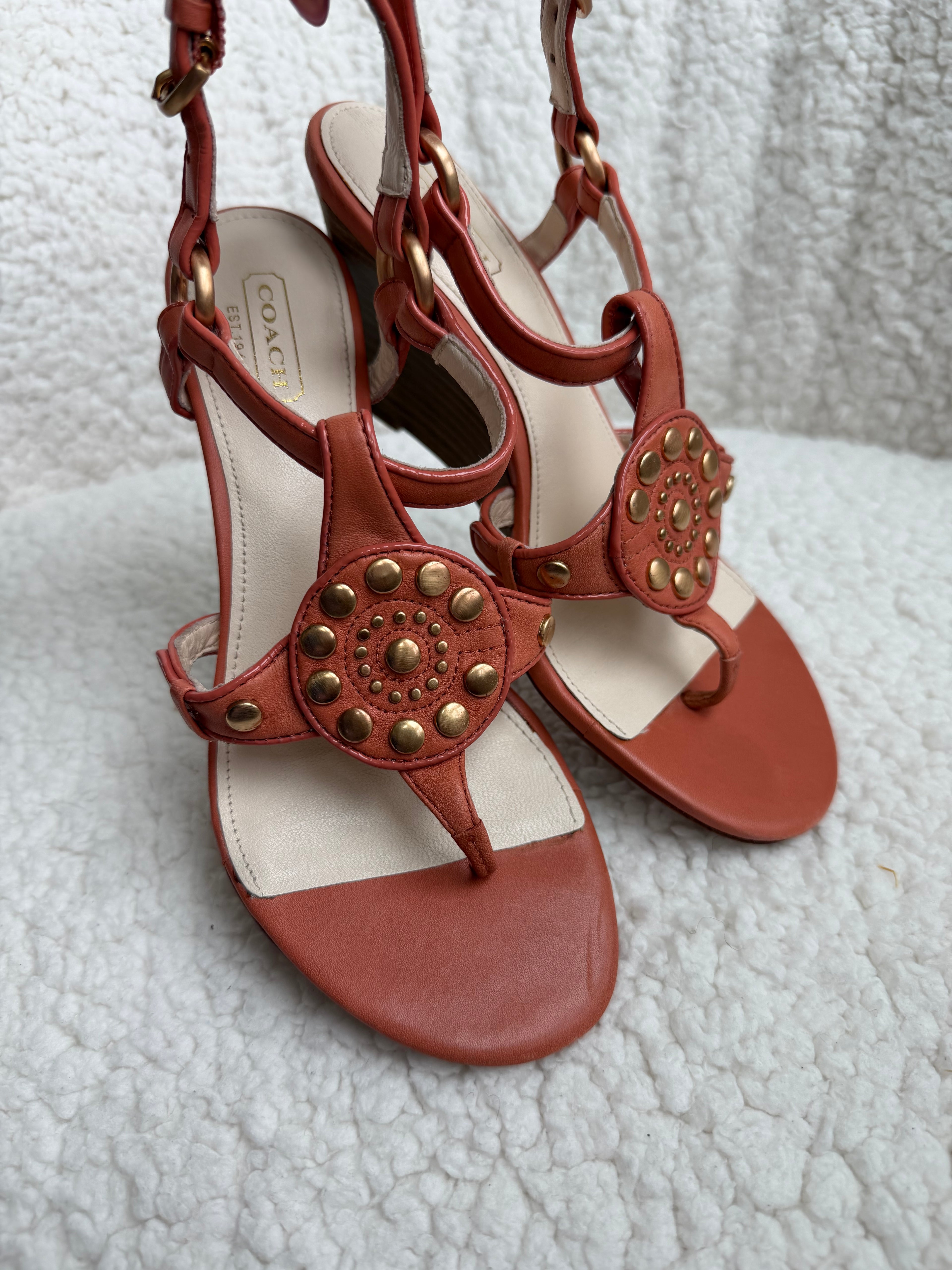 Coach Heels Size W 6