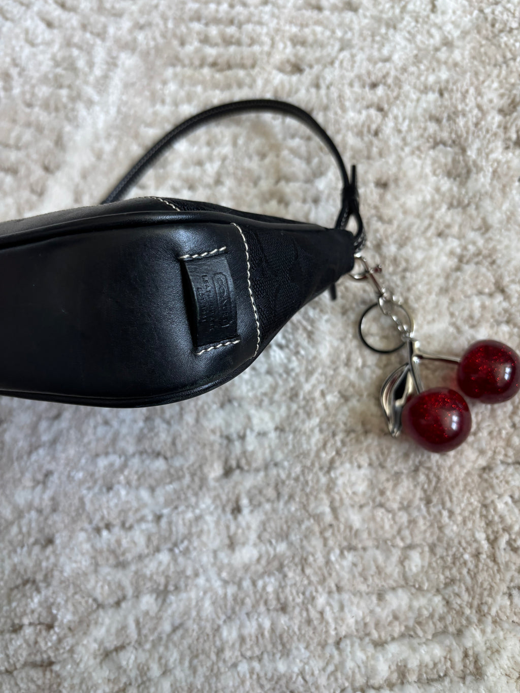 Coach Demi Bag Black Signature