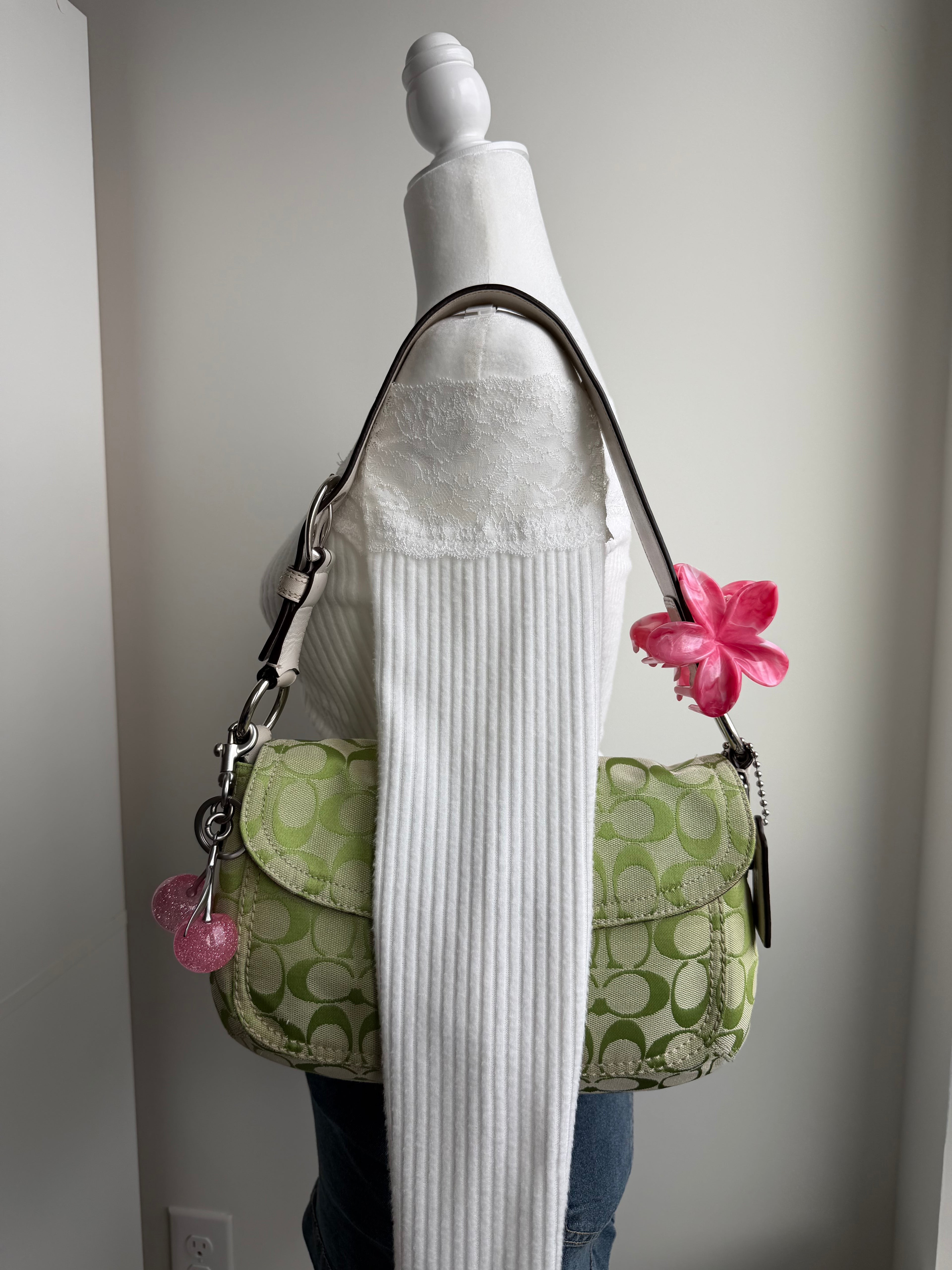 Coach Green Soho Signature