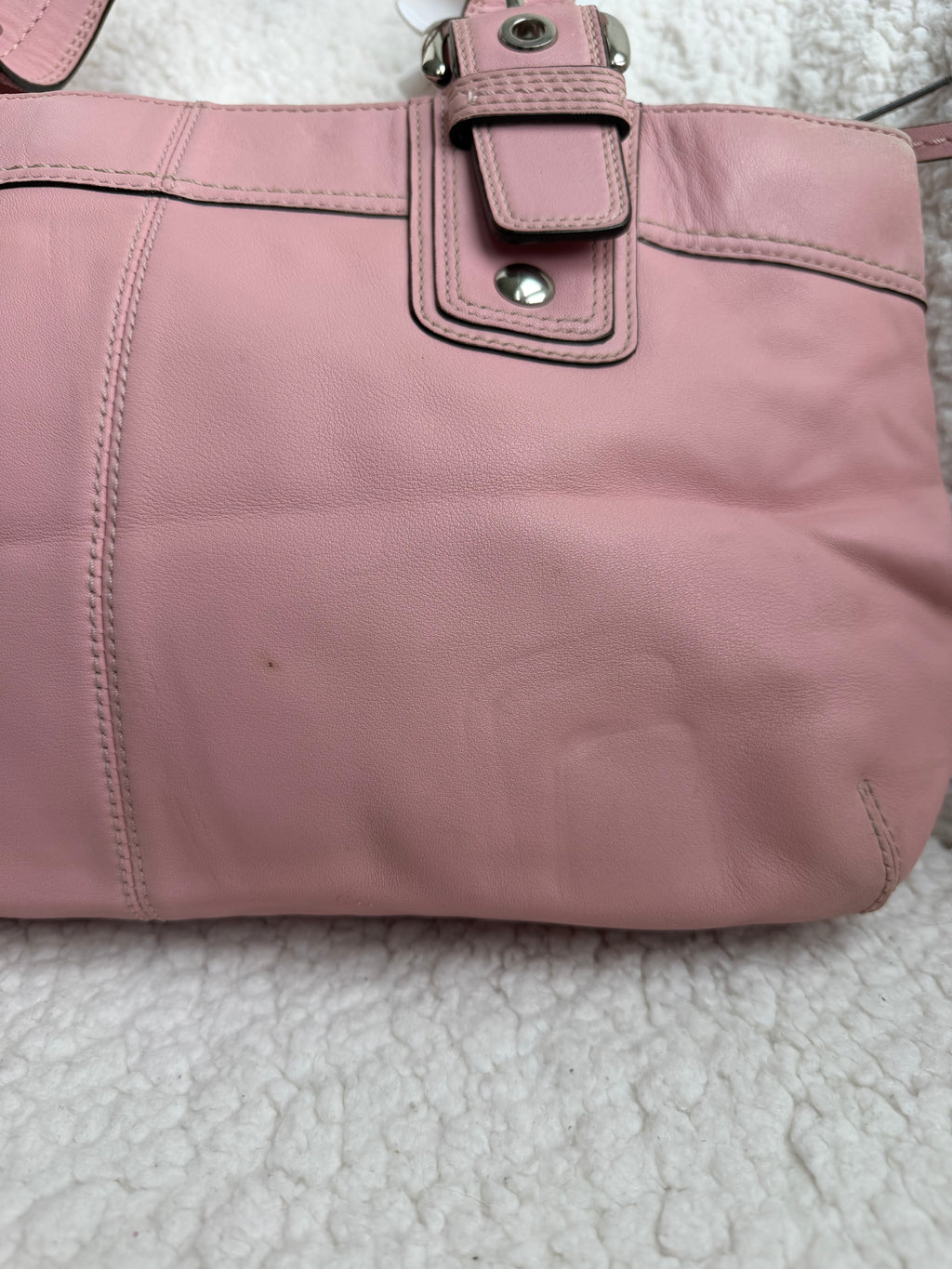 Coach Hampton Pink Shoulder Bag