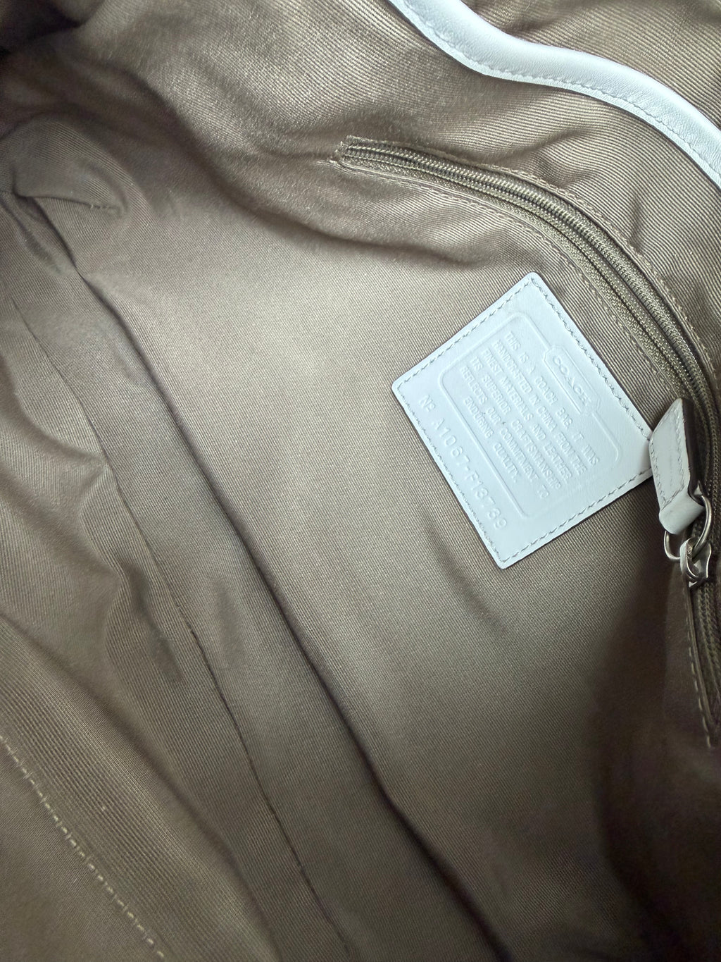 Coach Brown Signature Soho