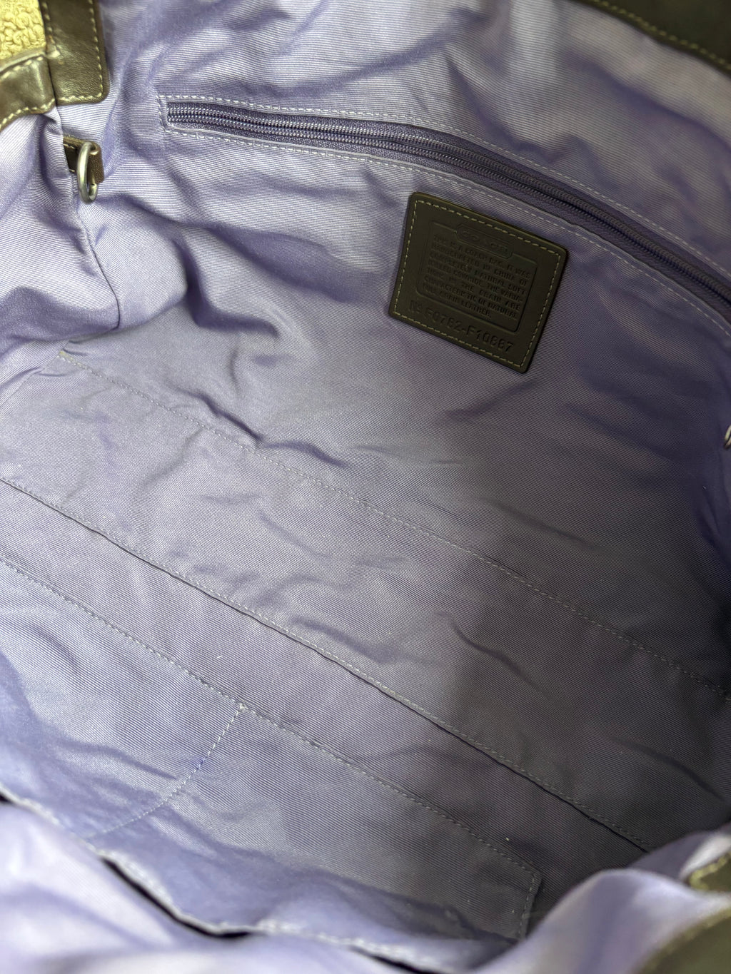 Y2K Coach Bowling Bag