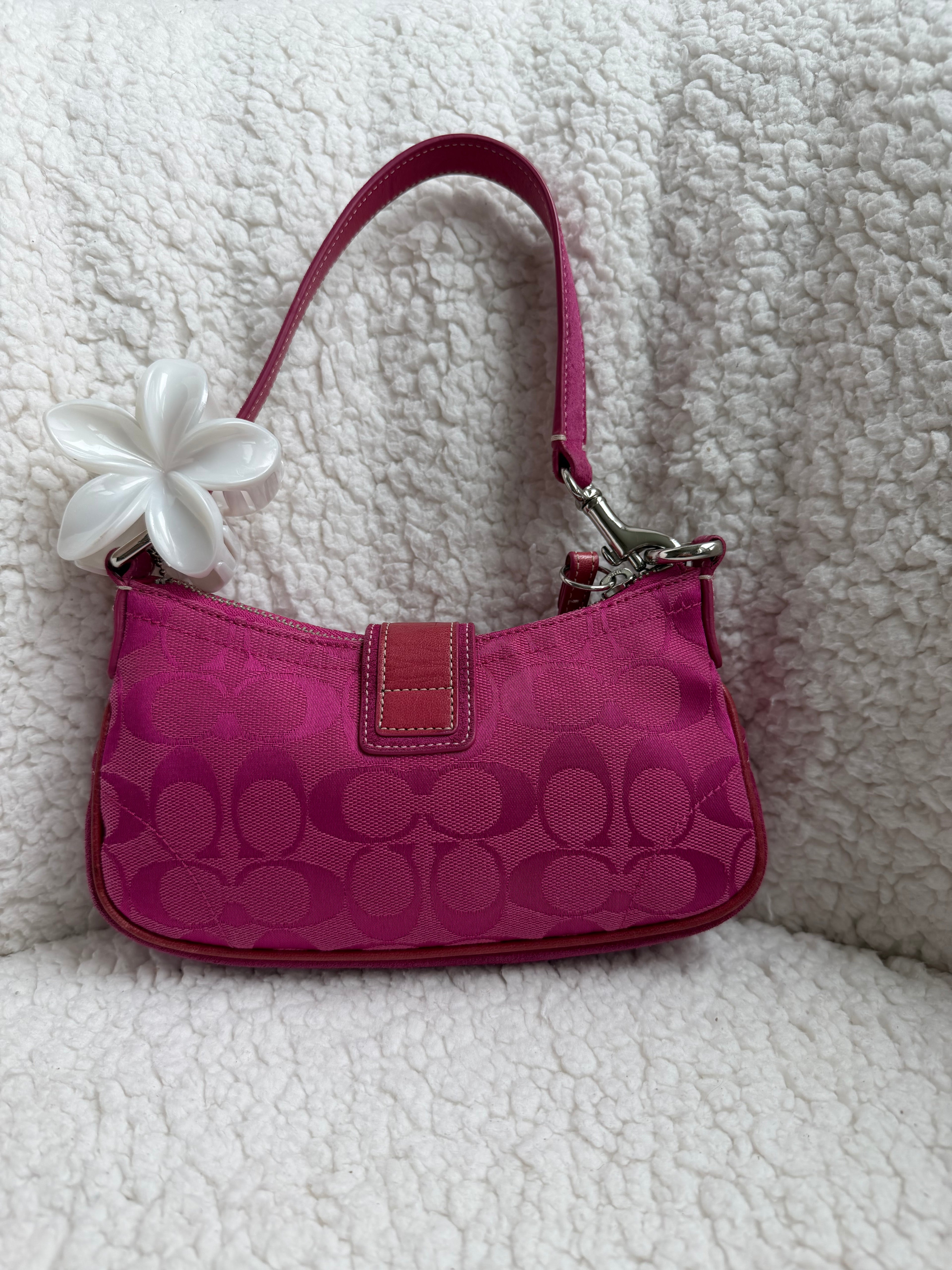 Coach Demi Buckle Bag Pink