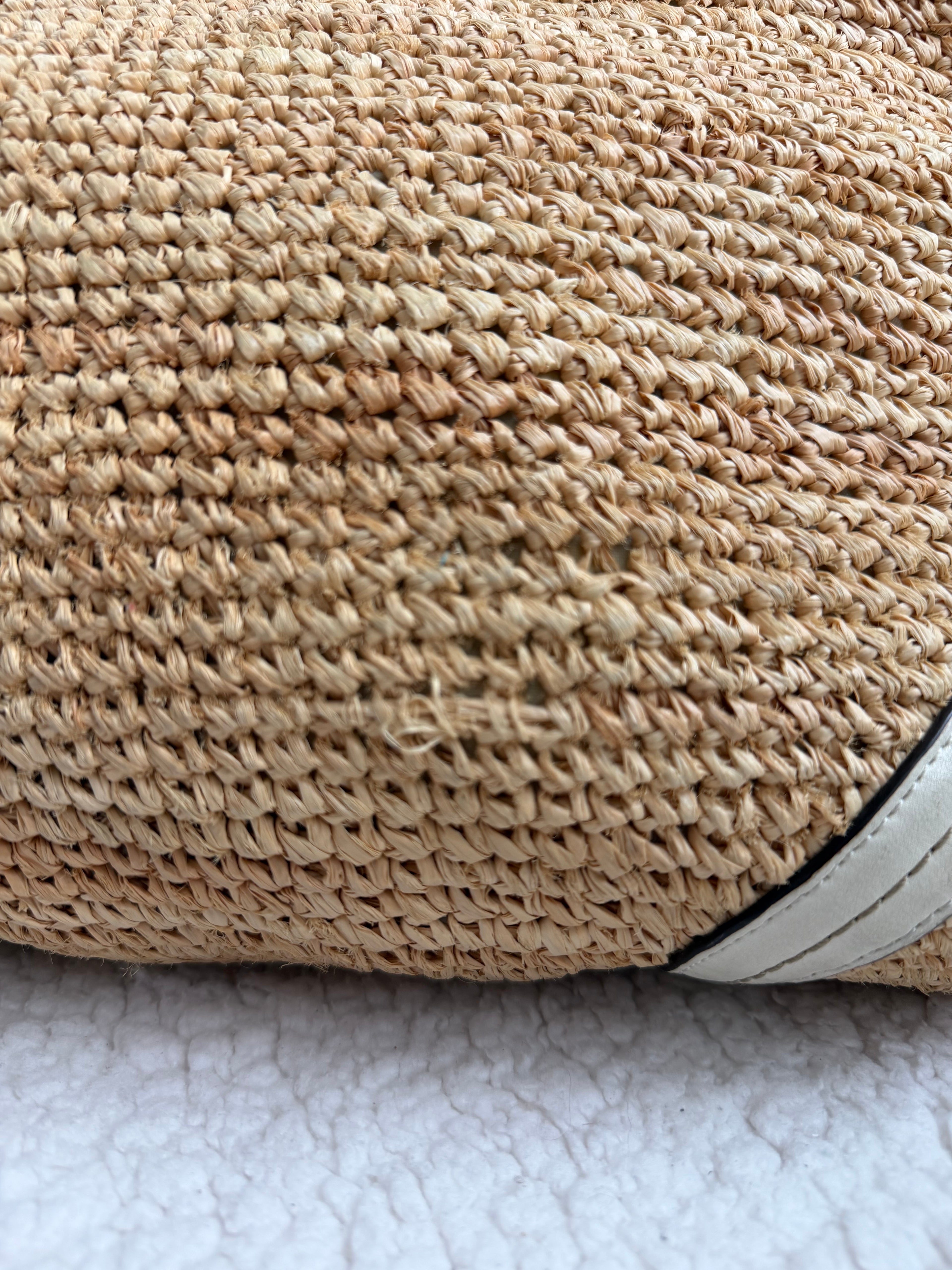 Coach Woven Tote Shoulder Bag