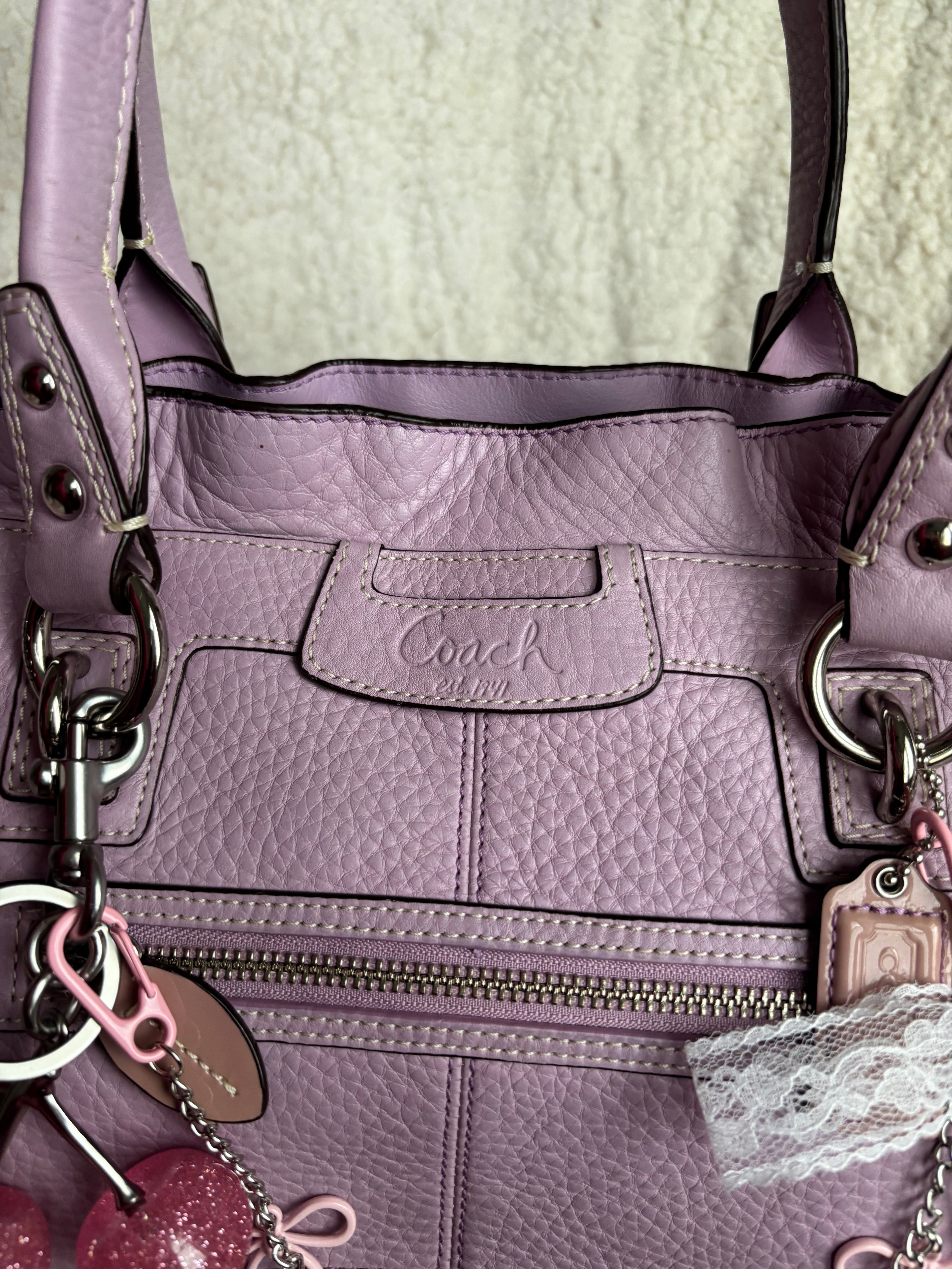 Y2K Coach Lilac Penelope Shoulder Bag