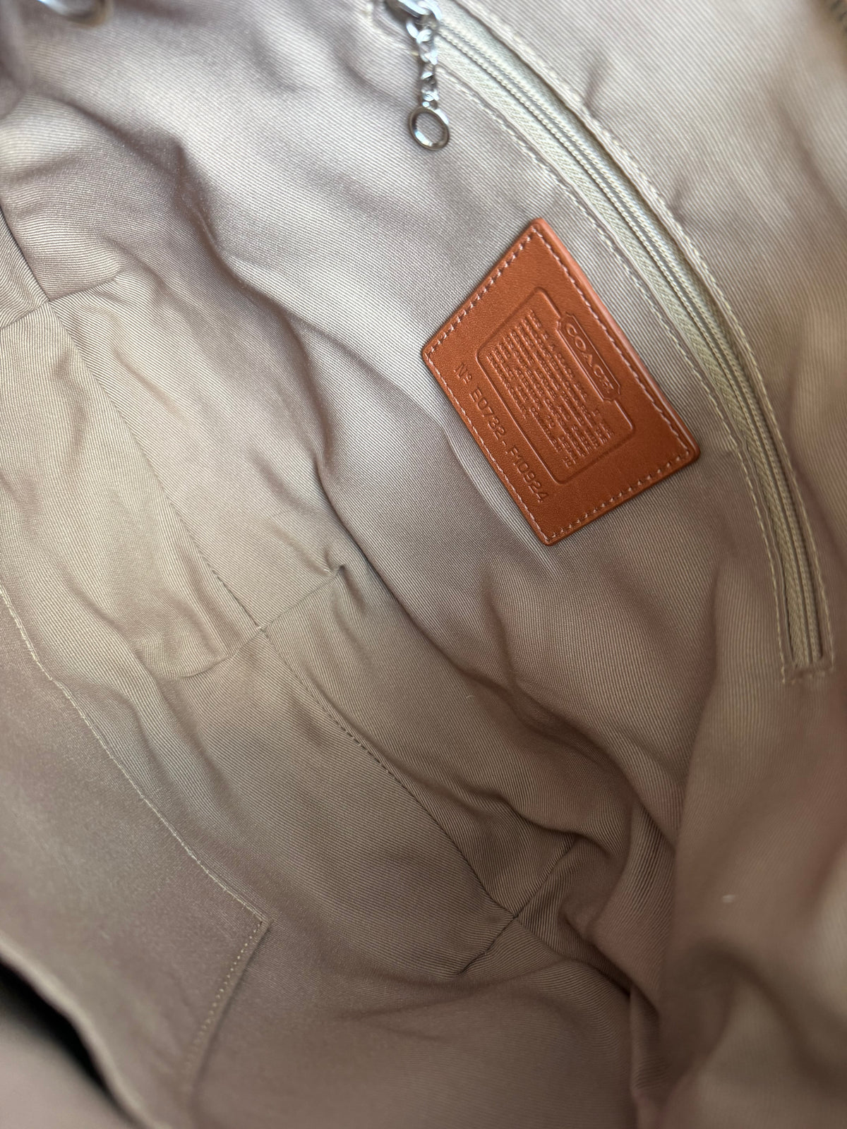 Coach Green Hobo Shoulder Bag