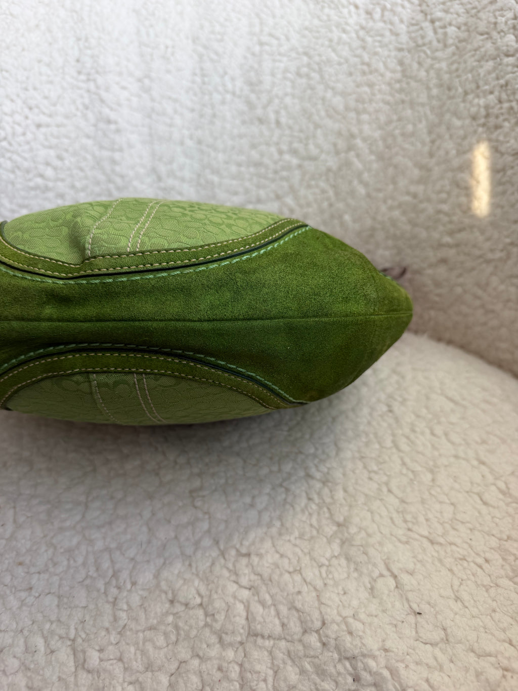 Coach Green Hobo Shoulder Bag
