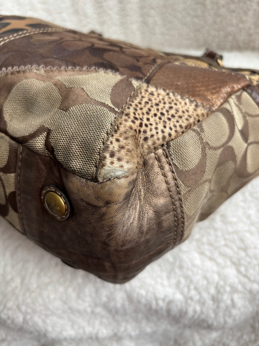 Coach Patchwork Tote Bag