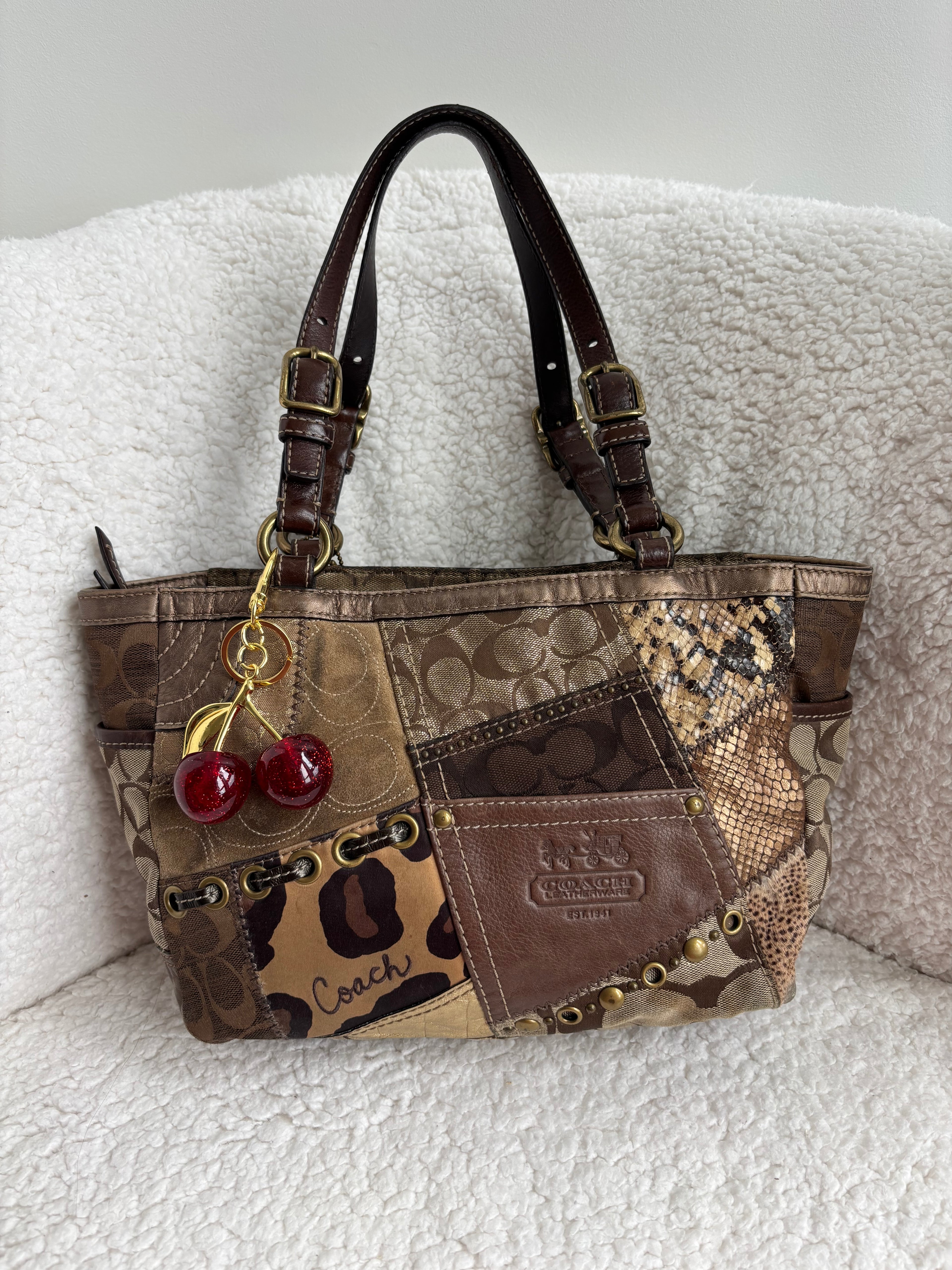 Coach Patchwork Tote Bag