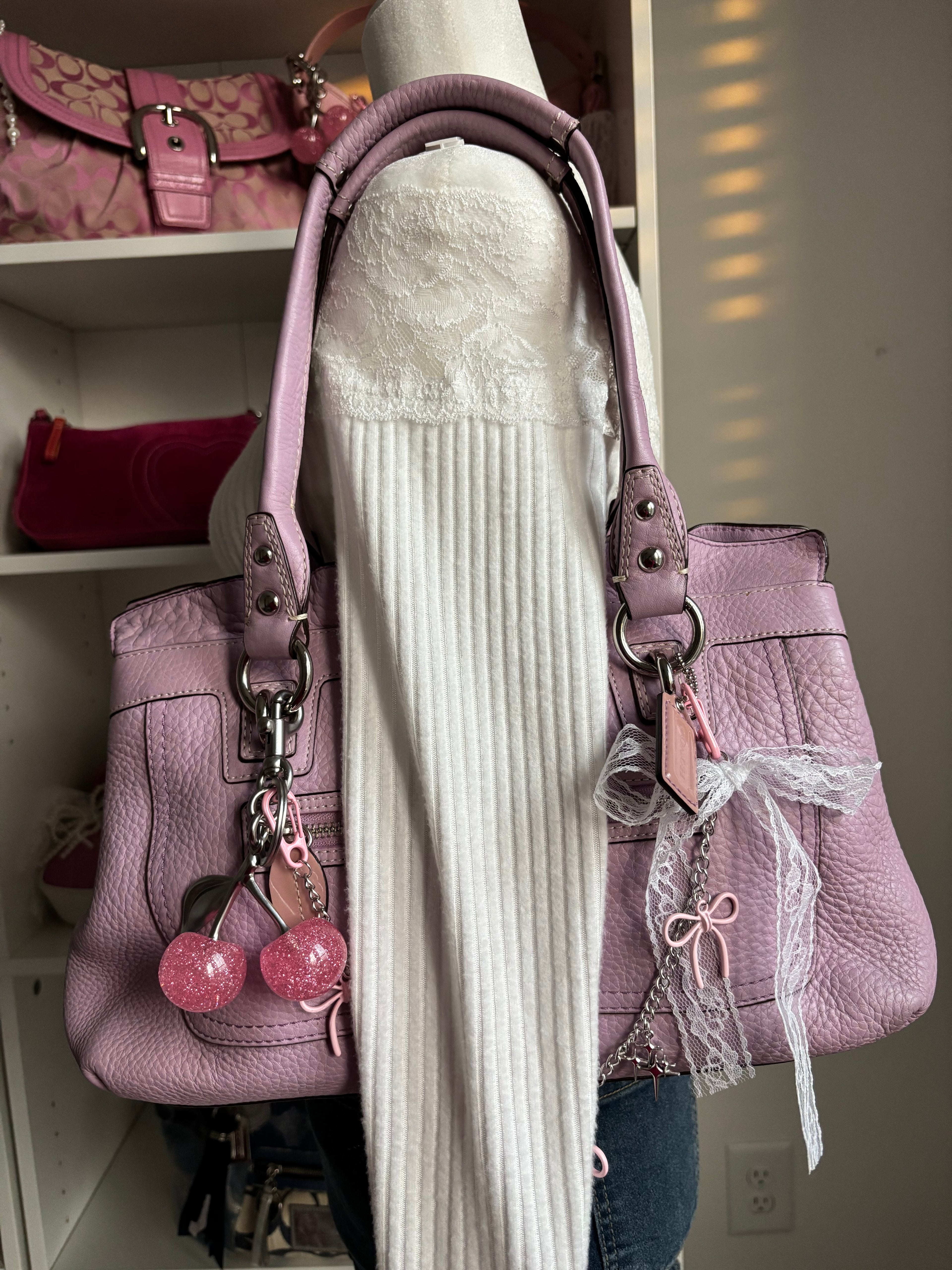 Y2K Coach Lilac Penelope Shoulder Bag
