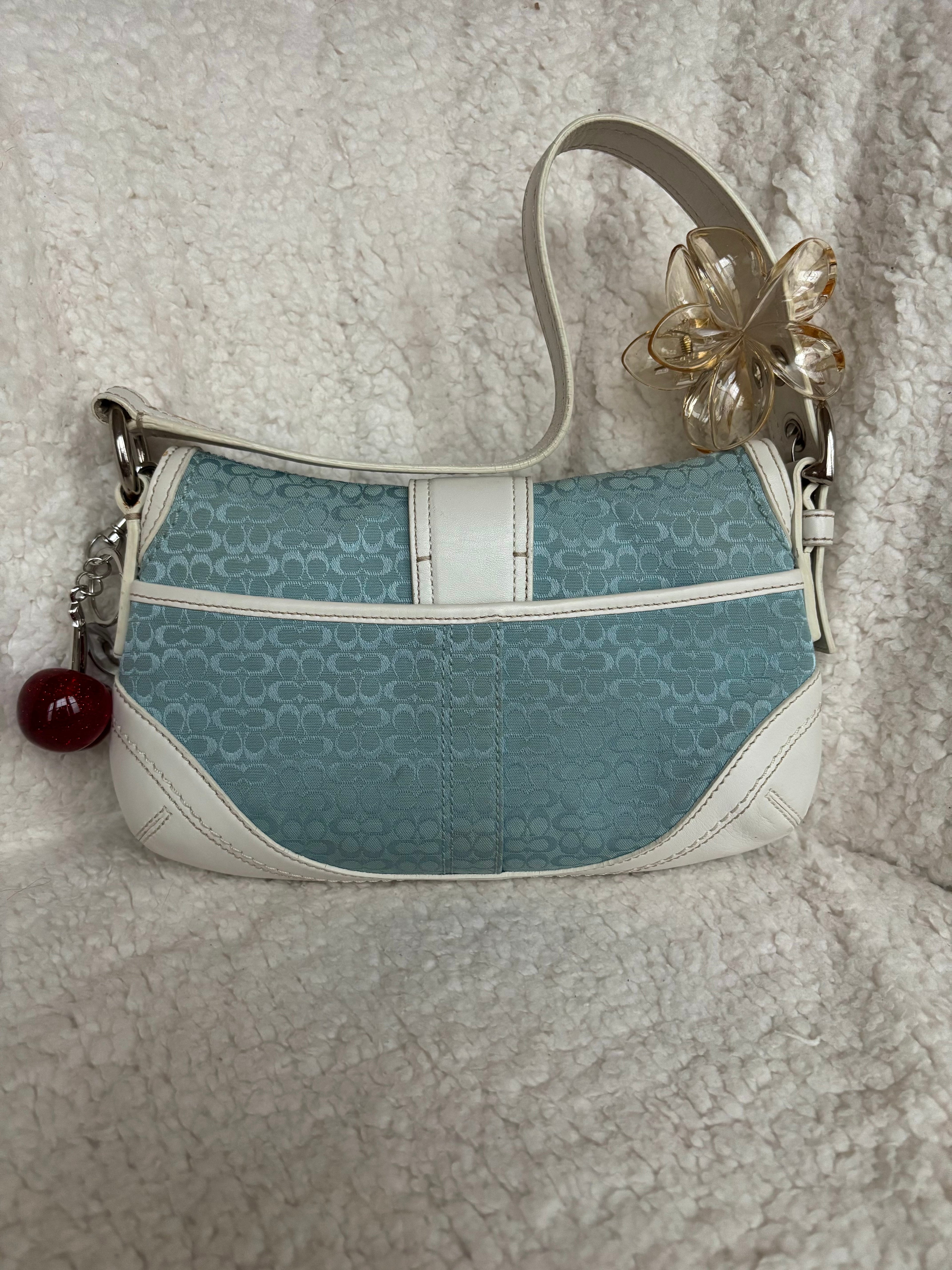 Coach Mini Soho Blue Signature
