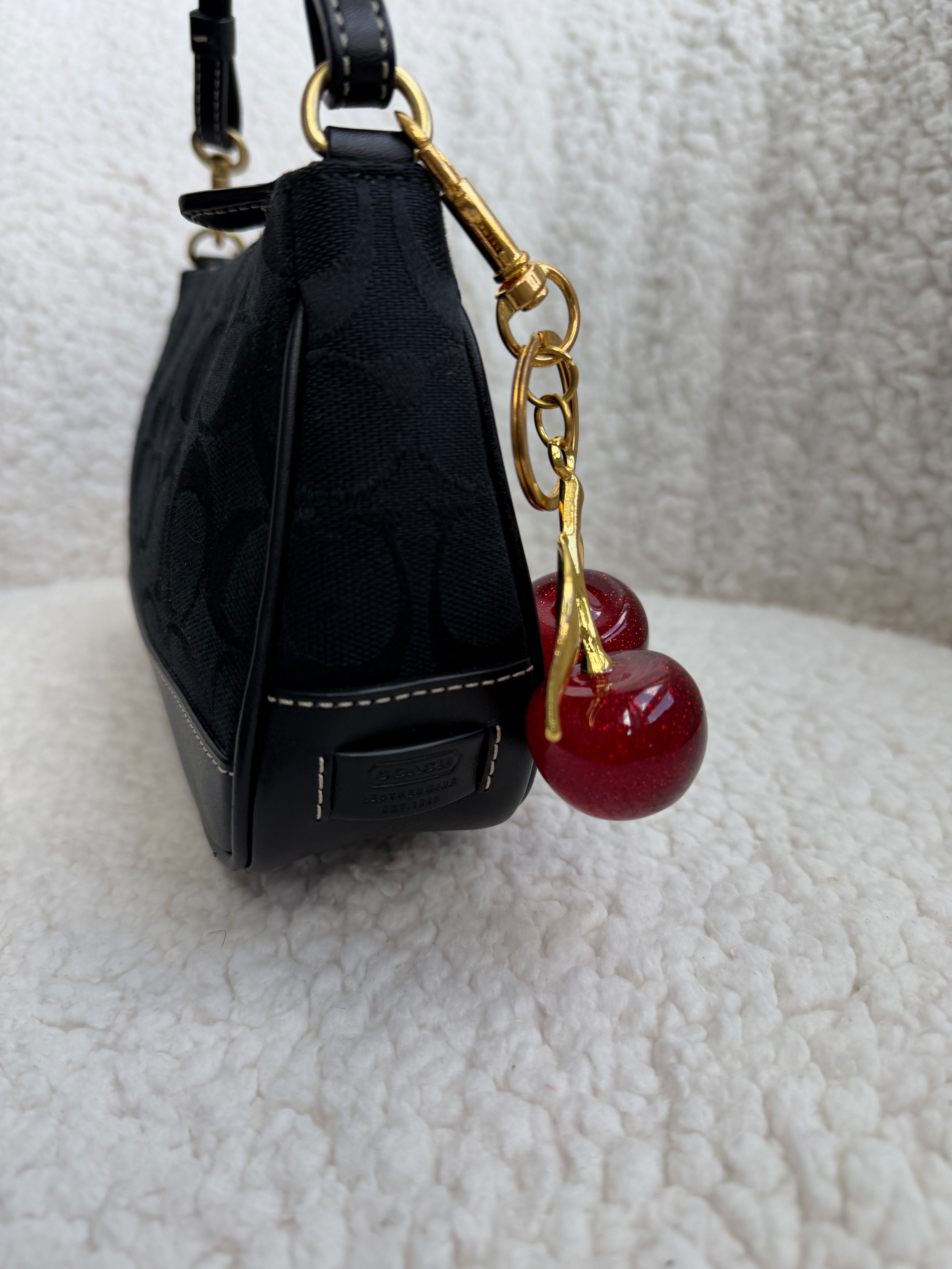 Coach Demi Bag Black Signature