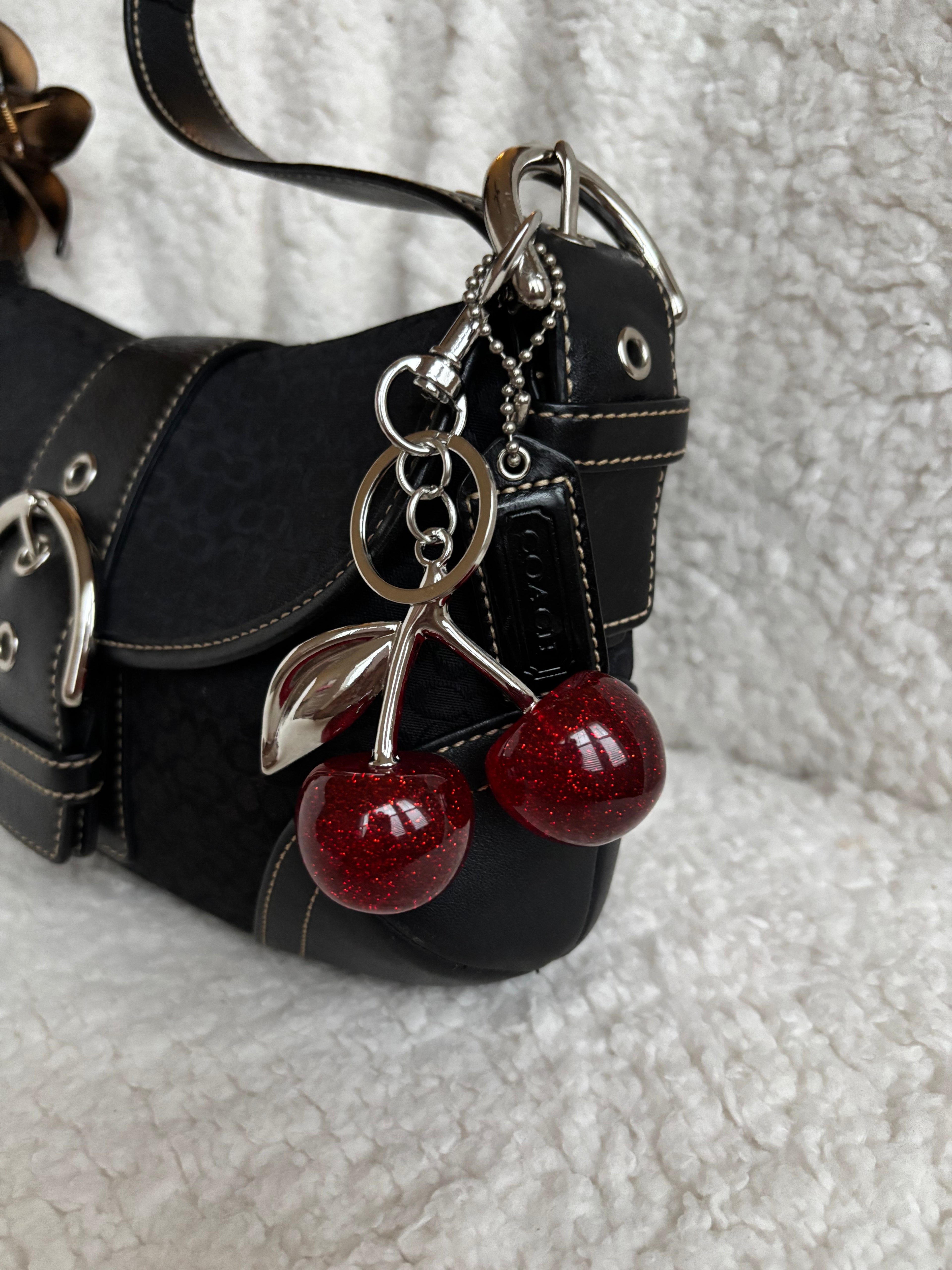 Y2K Coach Mini Soho Black Signature