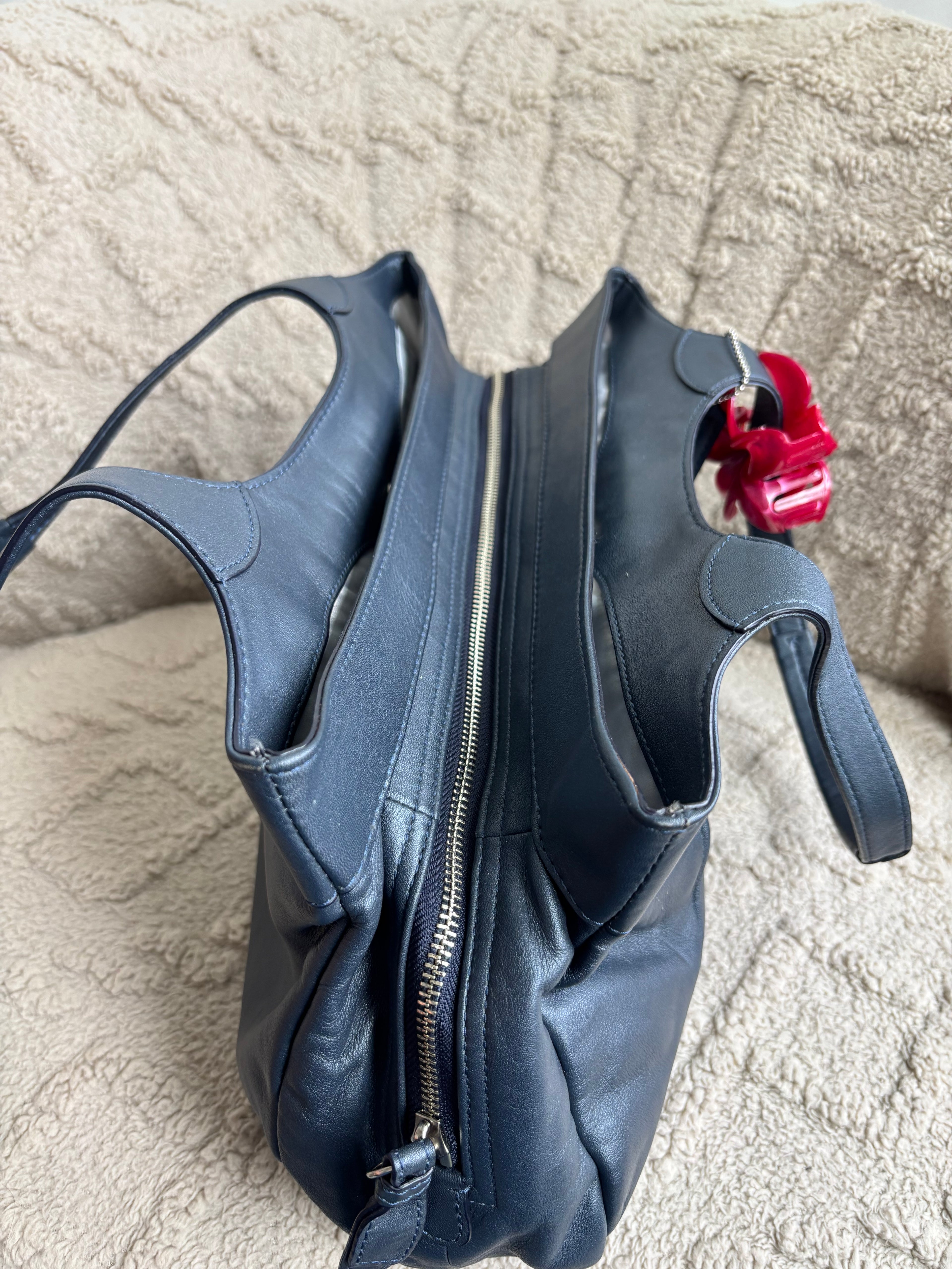 Y2K Coach Lexi Midnight Blue Shoulder Bag