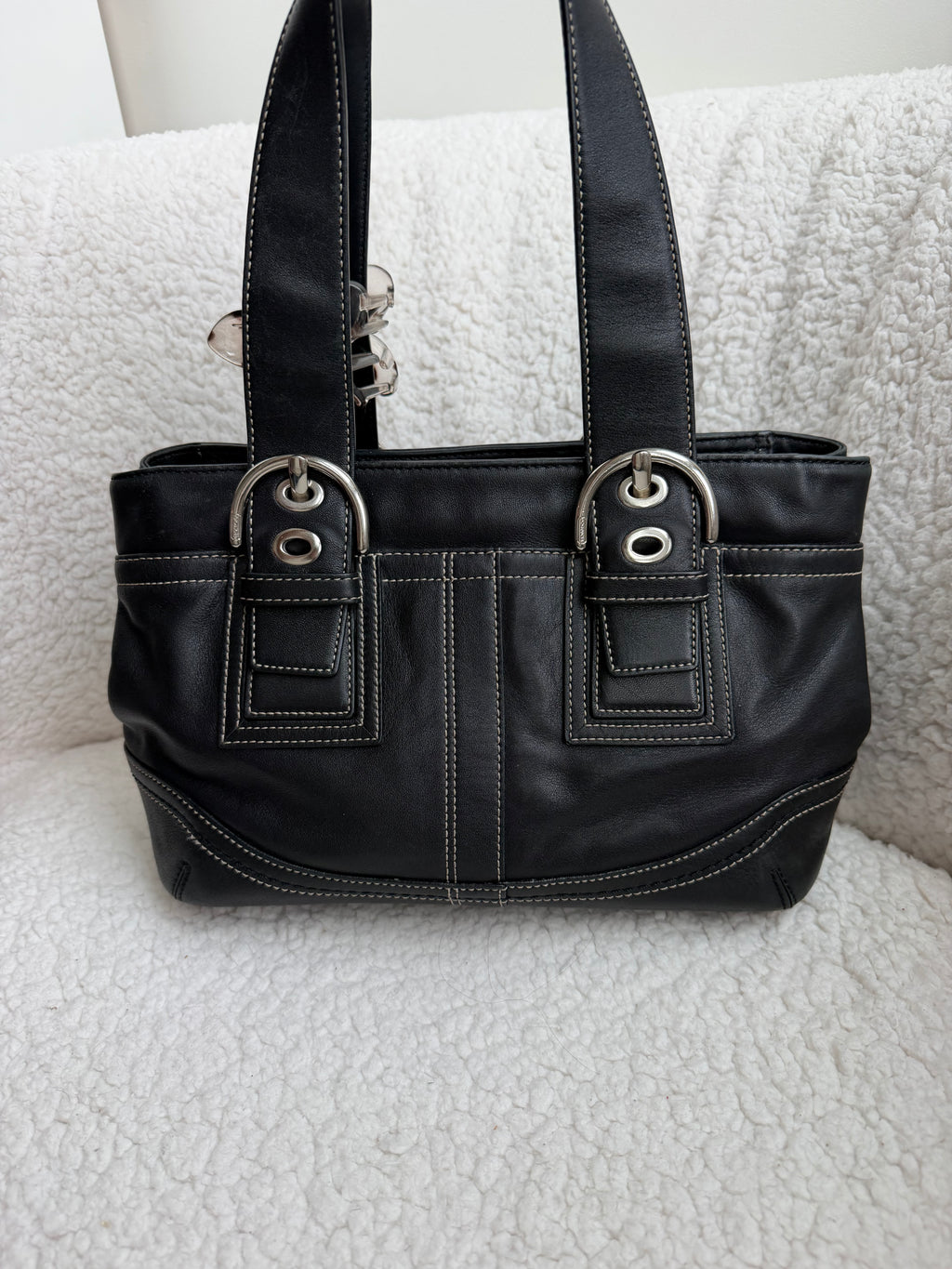 Coach Black Small Soho Tote