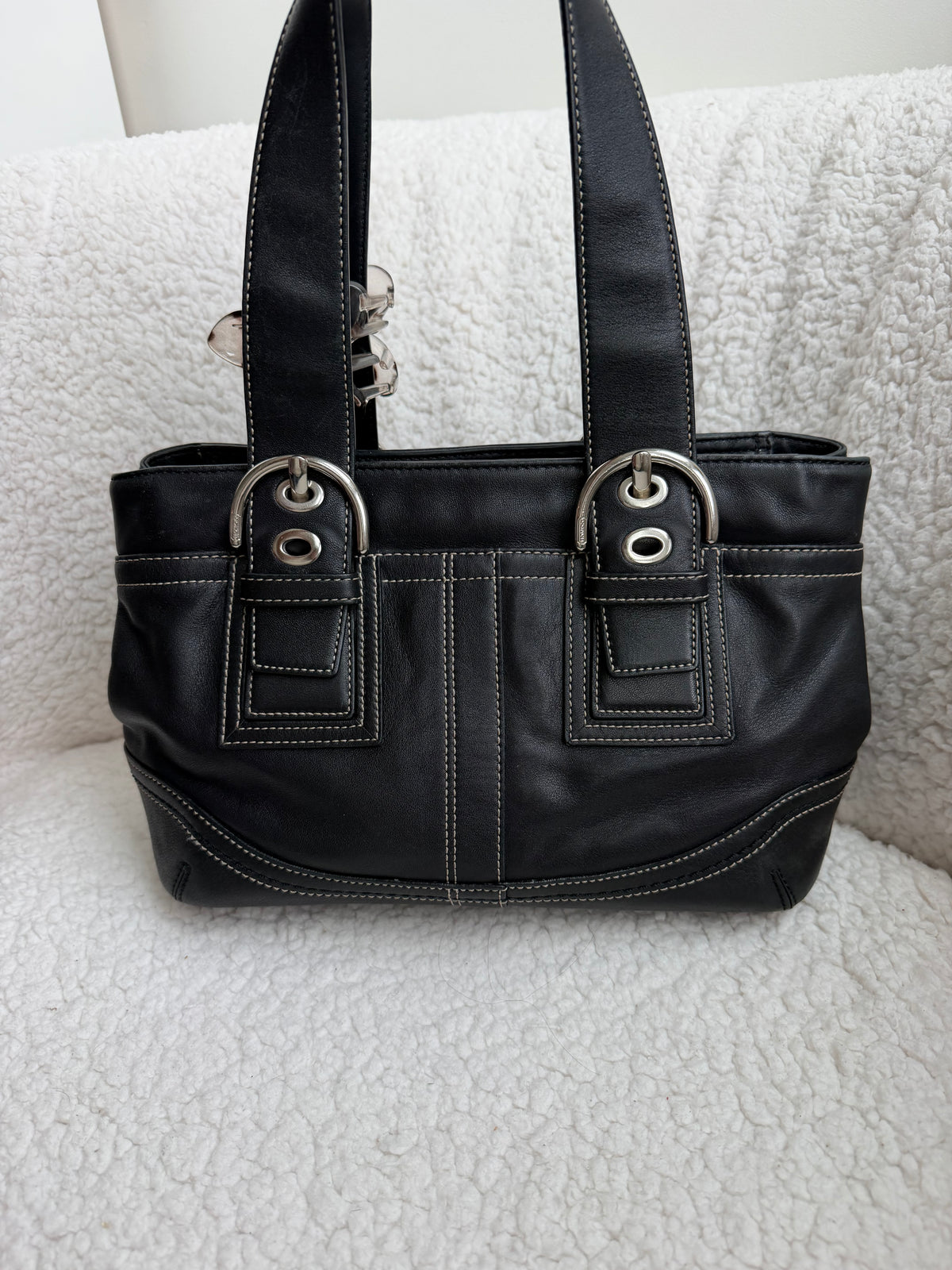 Coach Black Small Soho Tote