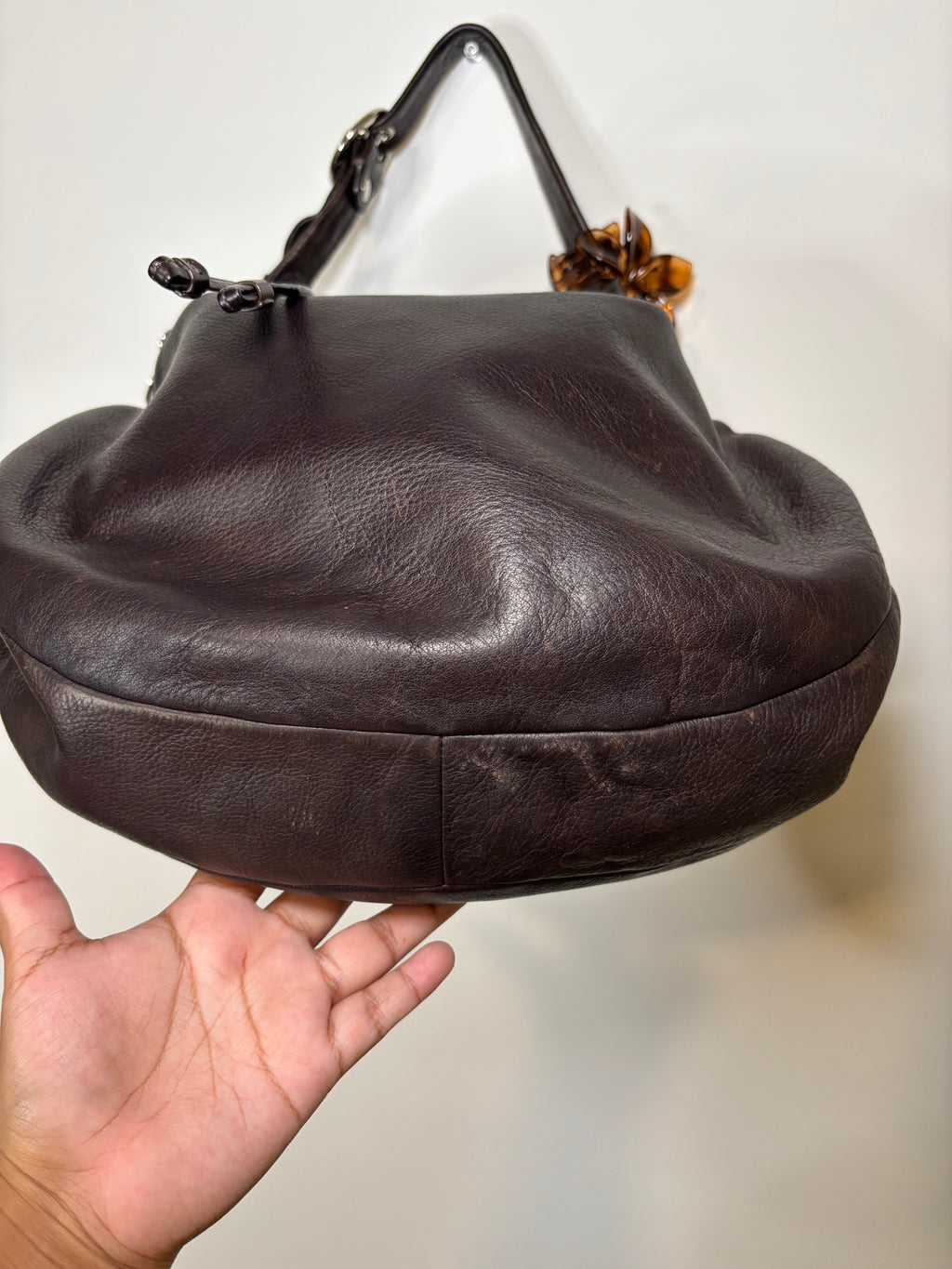 Coach Brown Leather Hobo