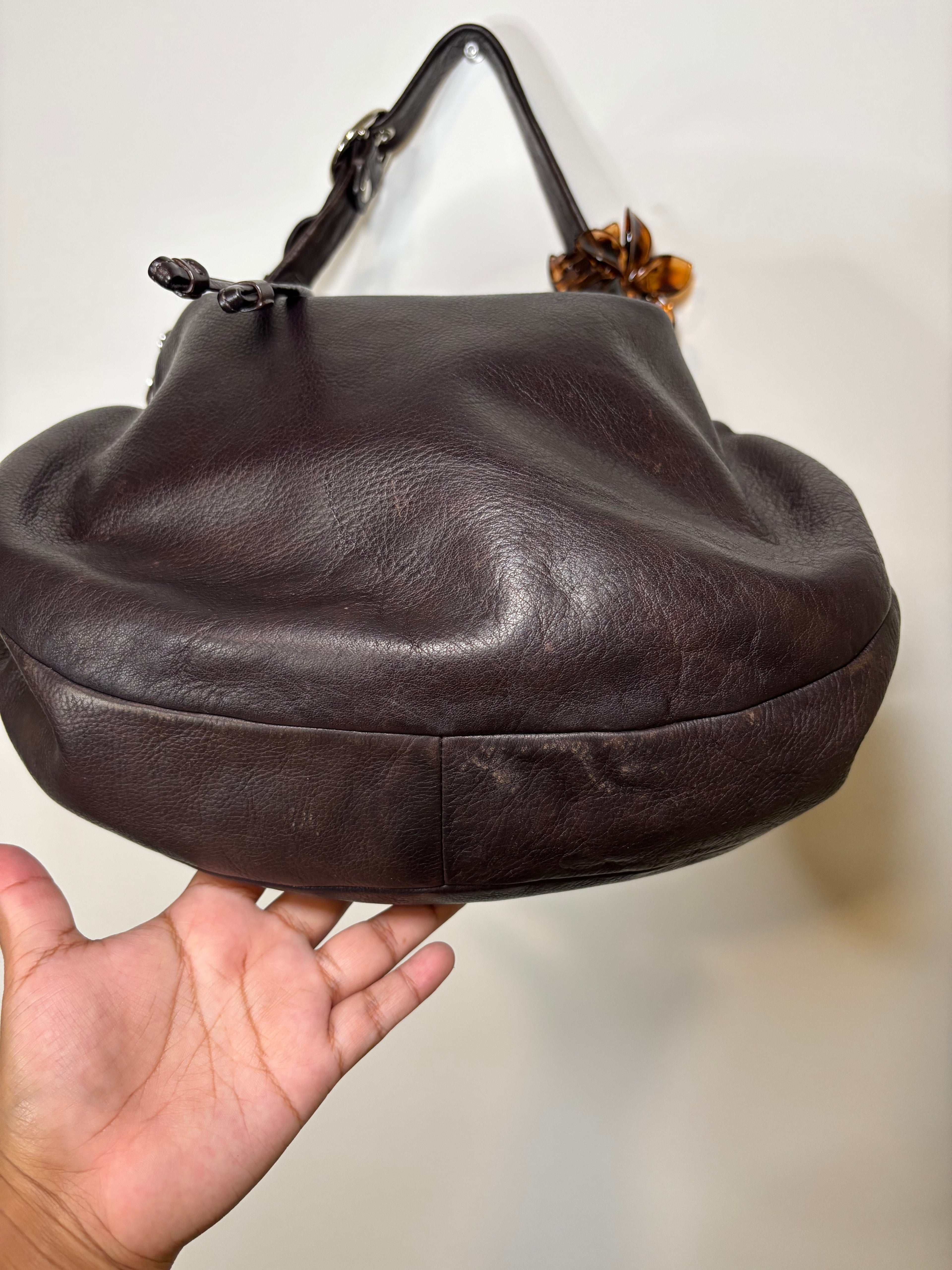 Coach Brown Leather Hobo