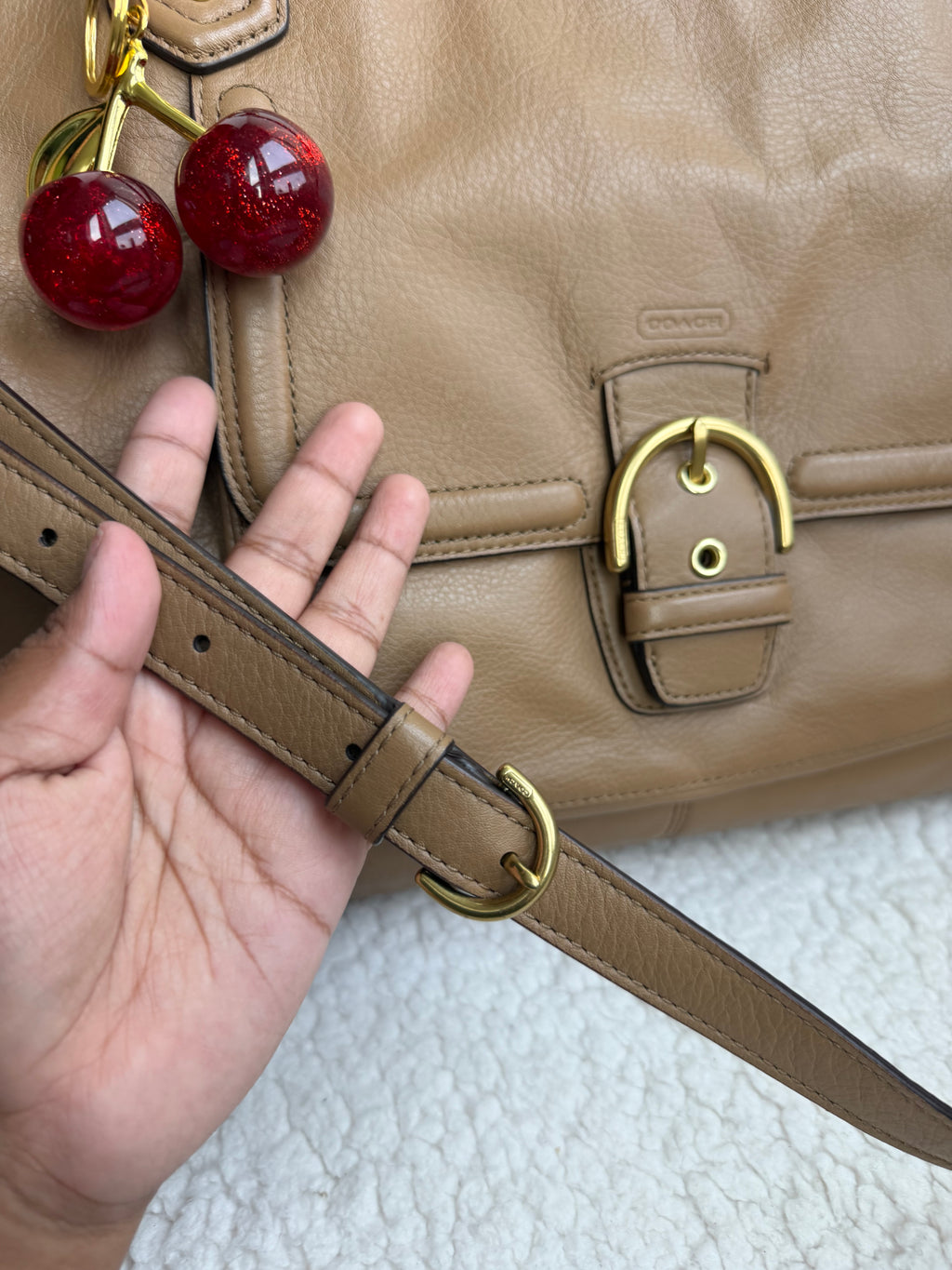Coach Large Brown Satchel