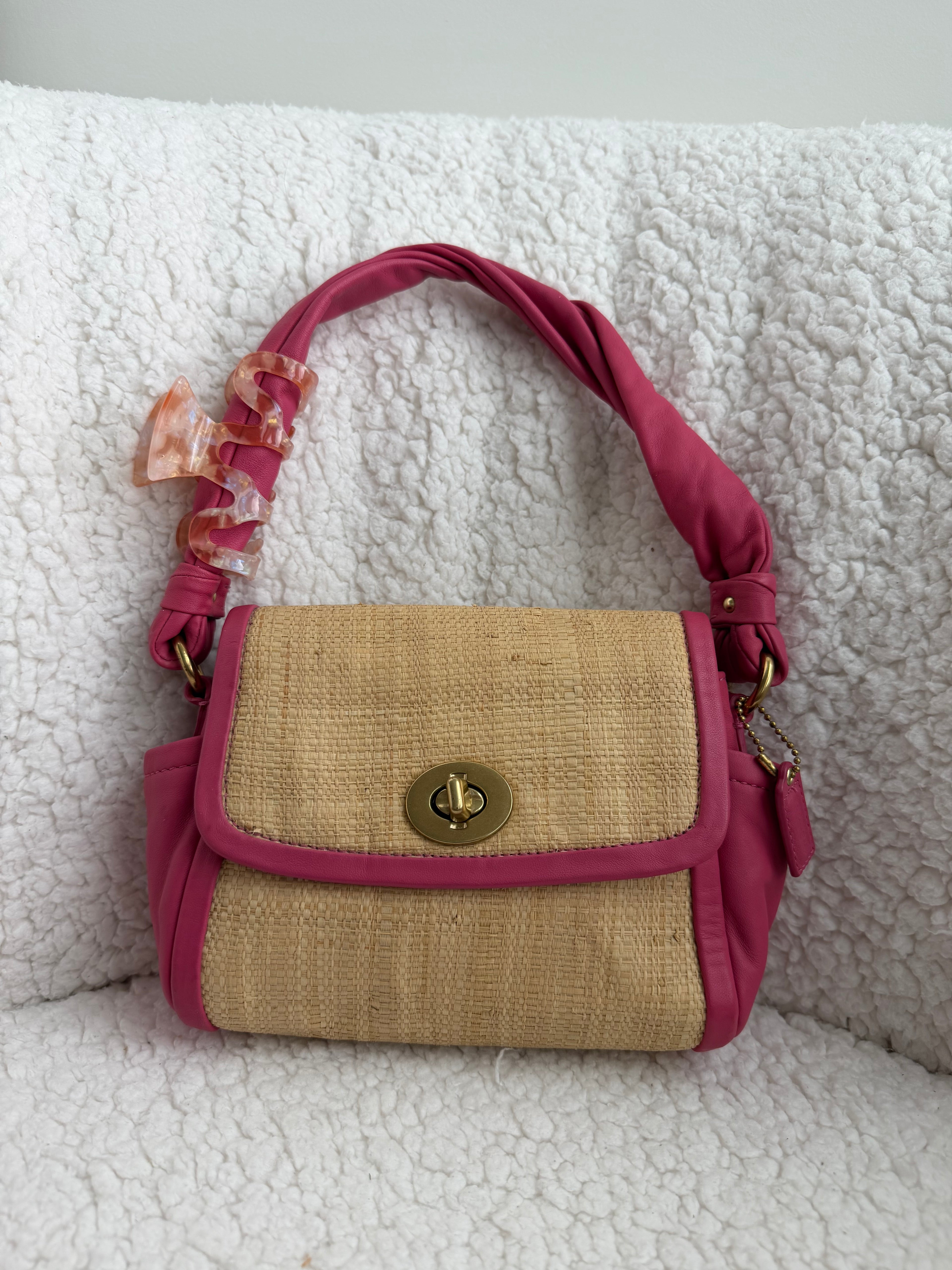 Coach Mini Woven Bag