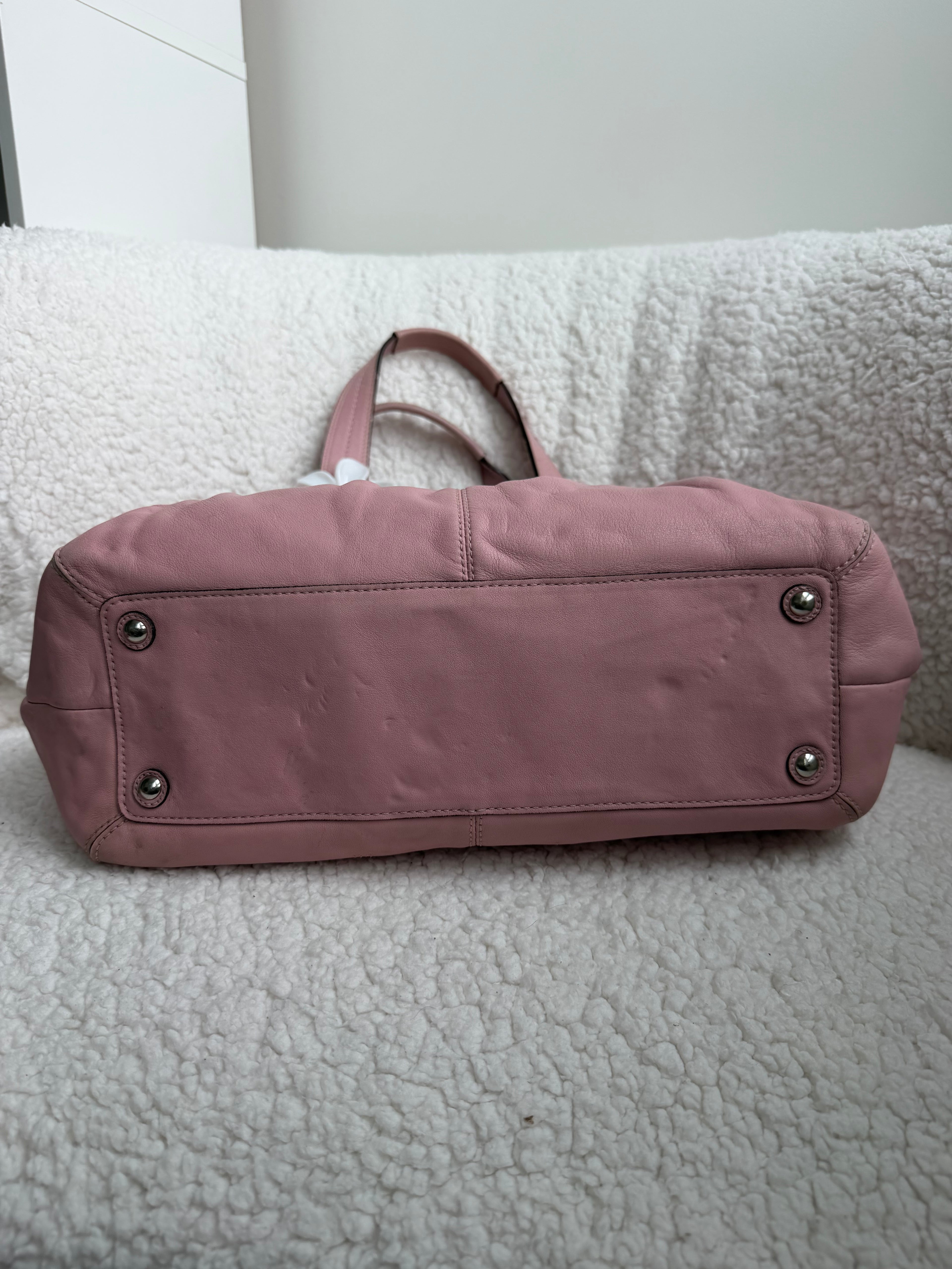 Coach Hampton Pink Shoulder Bag