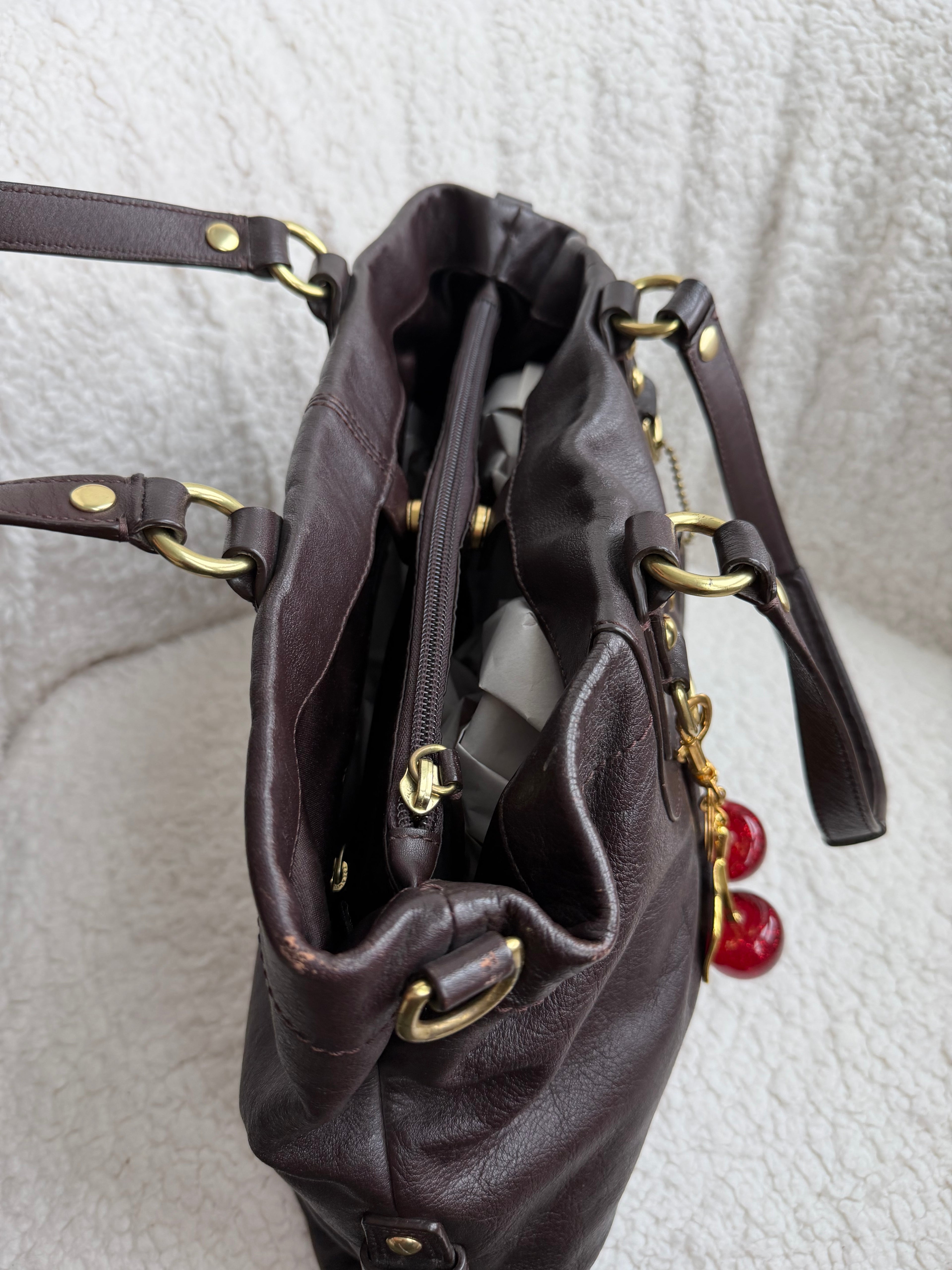 Coach Brown Leather Tote